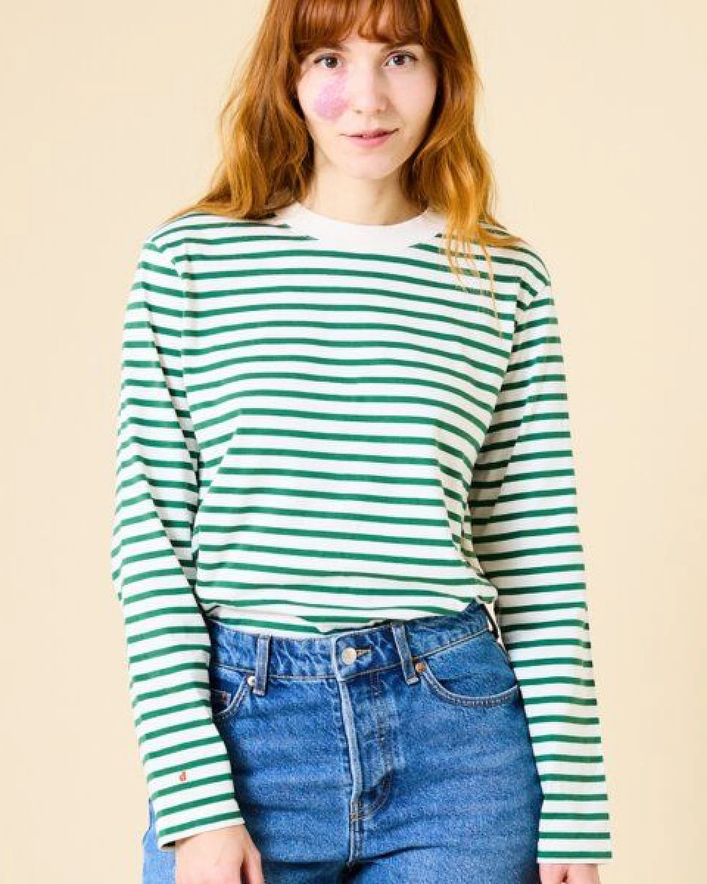 popeia Damen Langarmshirt aus Bio-Baumwolle – Ansicht 2