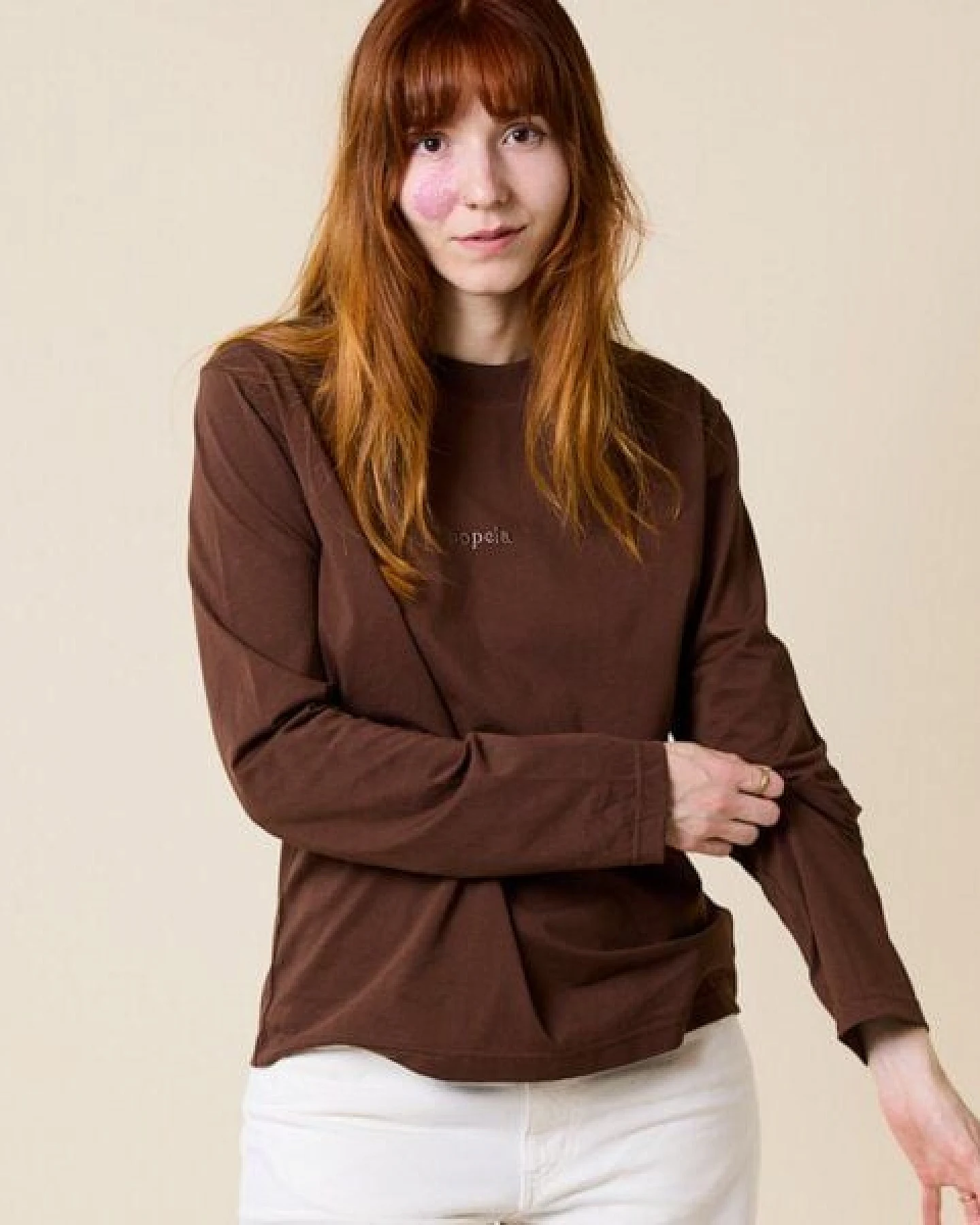popeia Damen Langarmshirt aus Bio-Baumwolle – Ansicht 4
