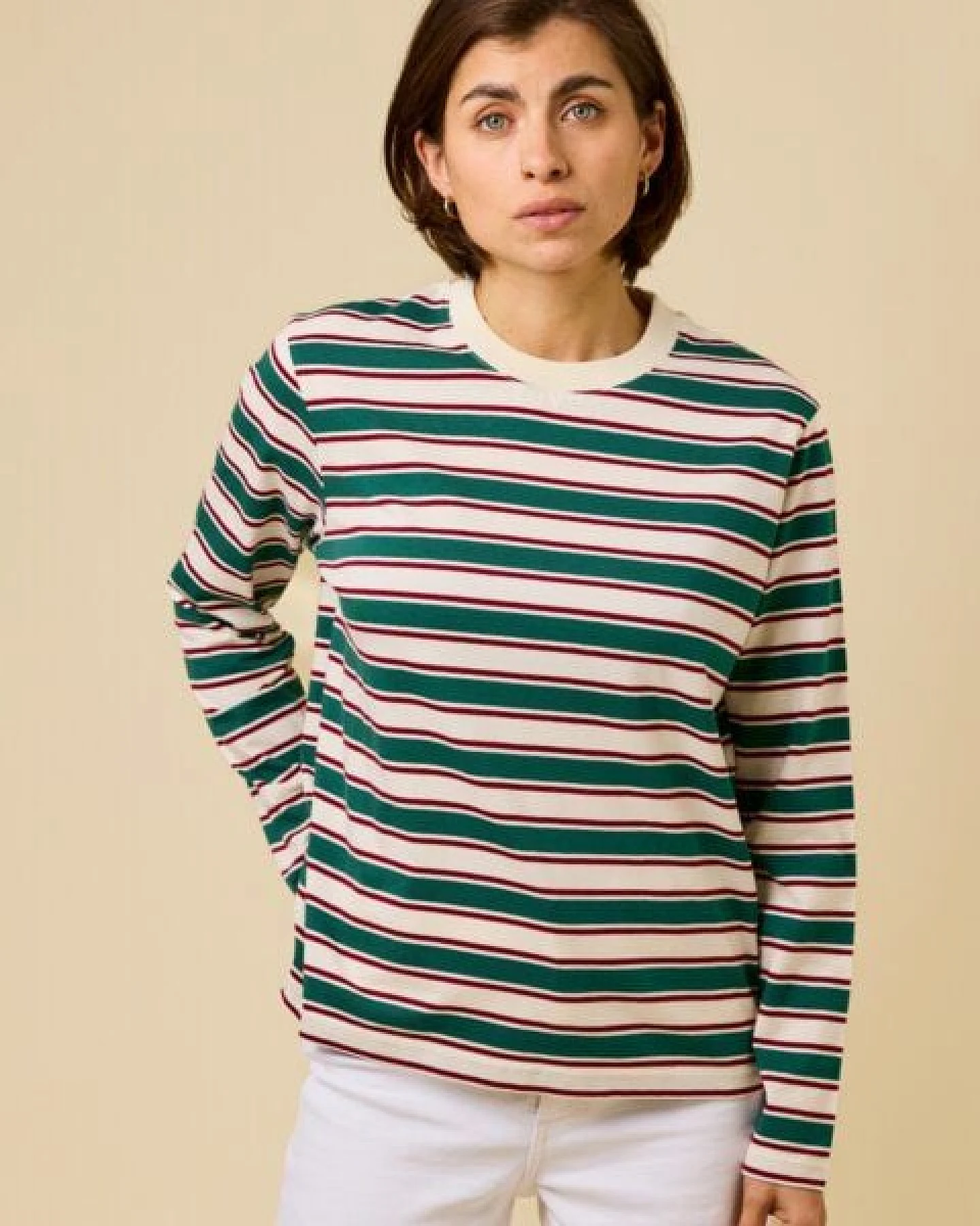 popeia Damen Langarmshirt aus Bio-Baumwolle – Ansicht 3