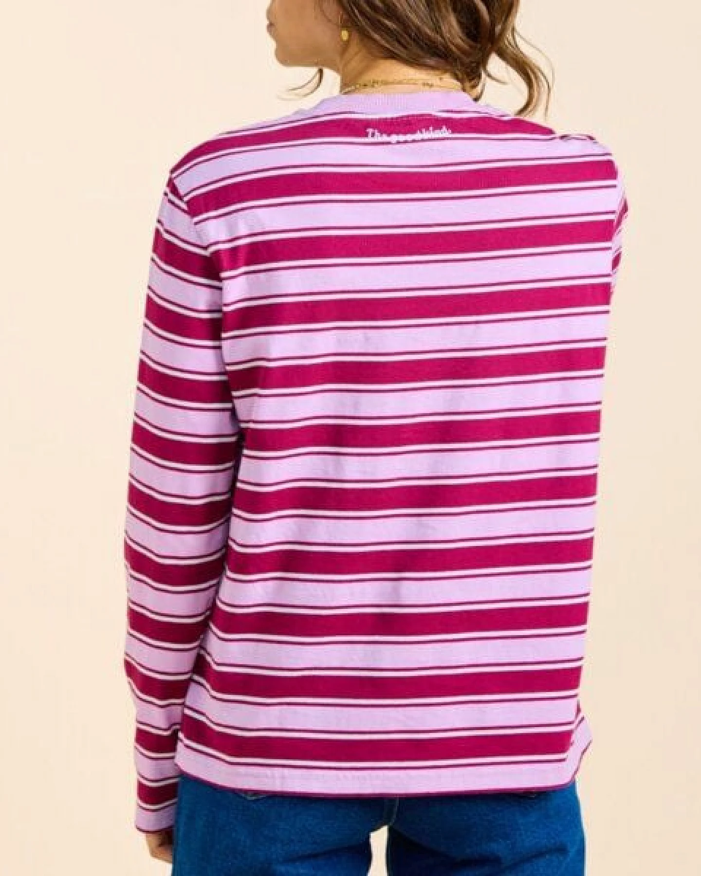 popeia Damen Langarmshirt aus Bio-Baumwolle – Ansicht 3