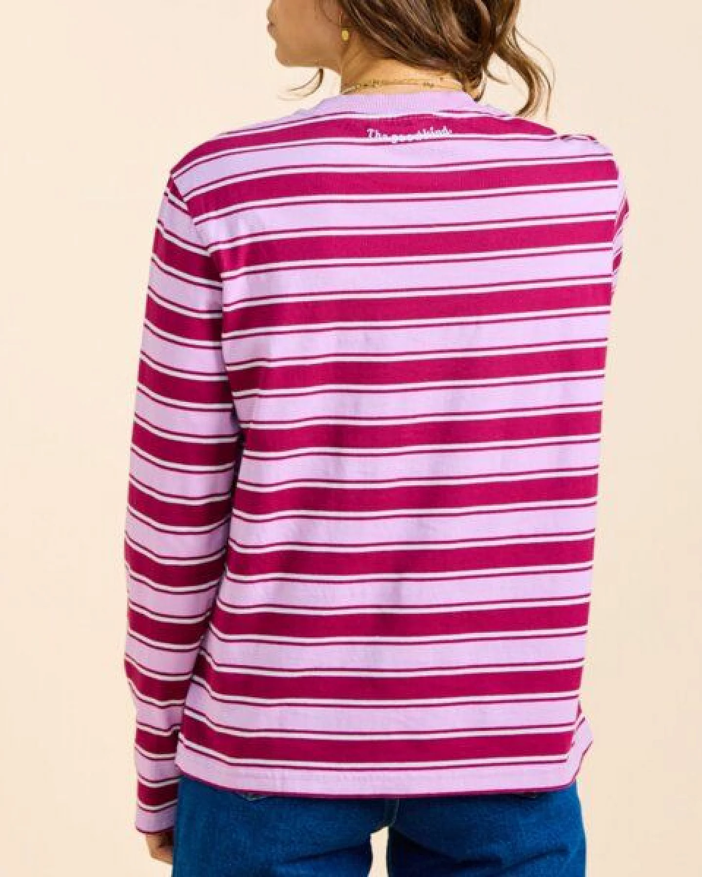 popeia Damen Langarmshirt aus Bio-Baumwolle – Ansicht 3