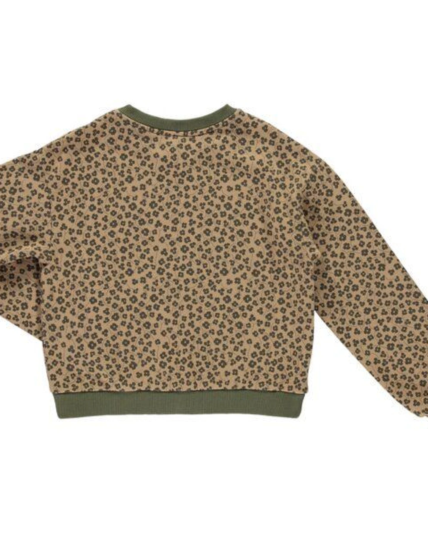 PETER JO Crop Pullover aus Bio-Baumwollfleece Virginia Print – Ansicht 3