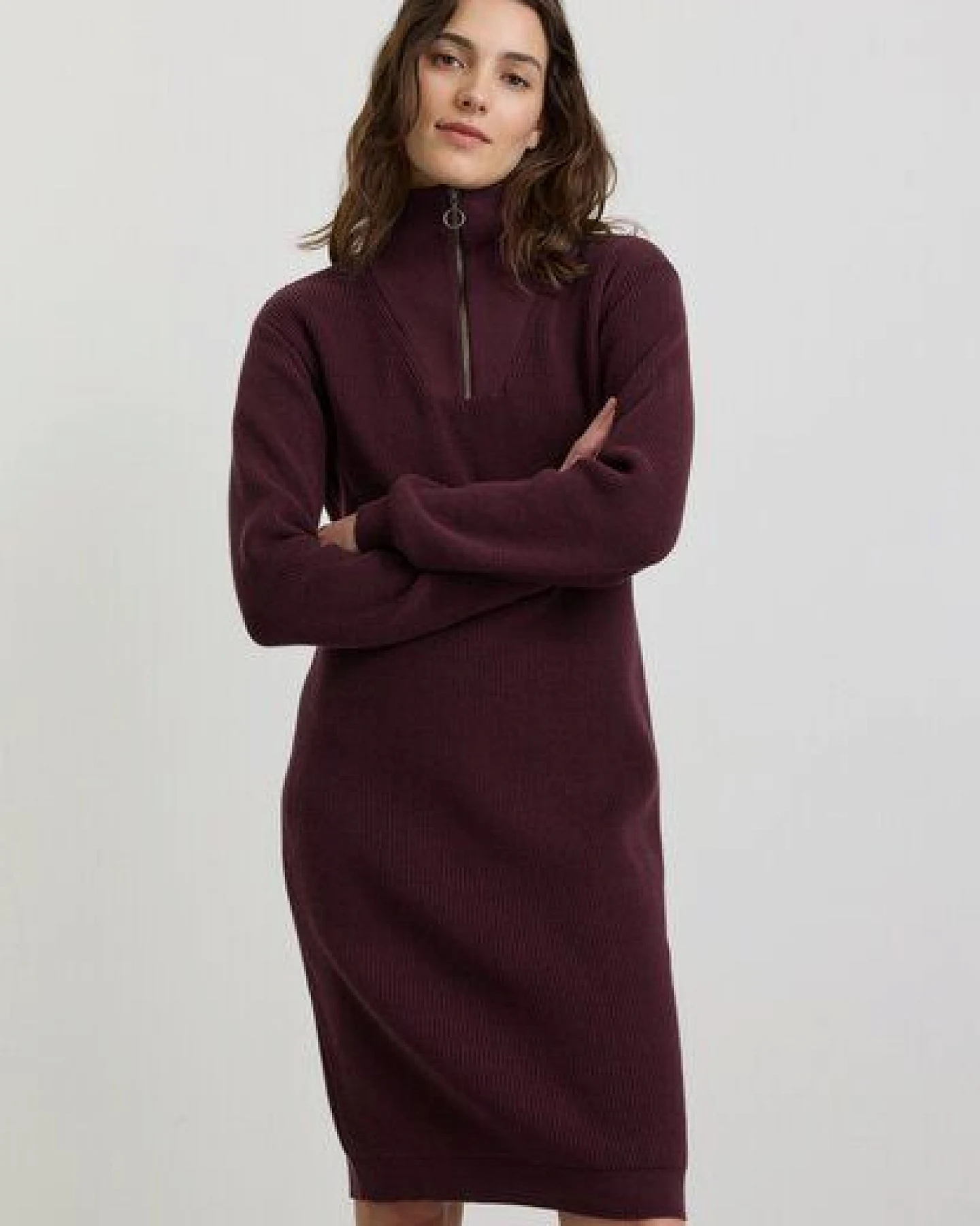 Damen Strickkleid aus Bio-Baumwolle - STELLERA - recolution – Ansicht 3