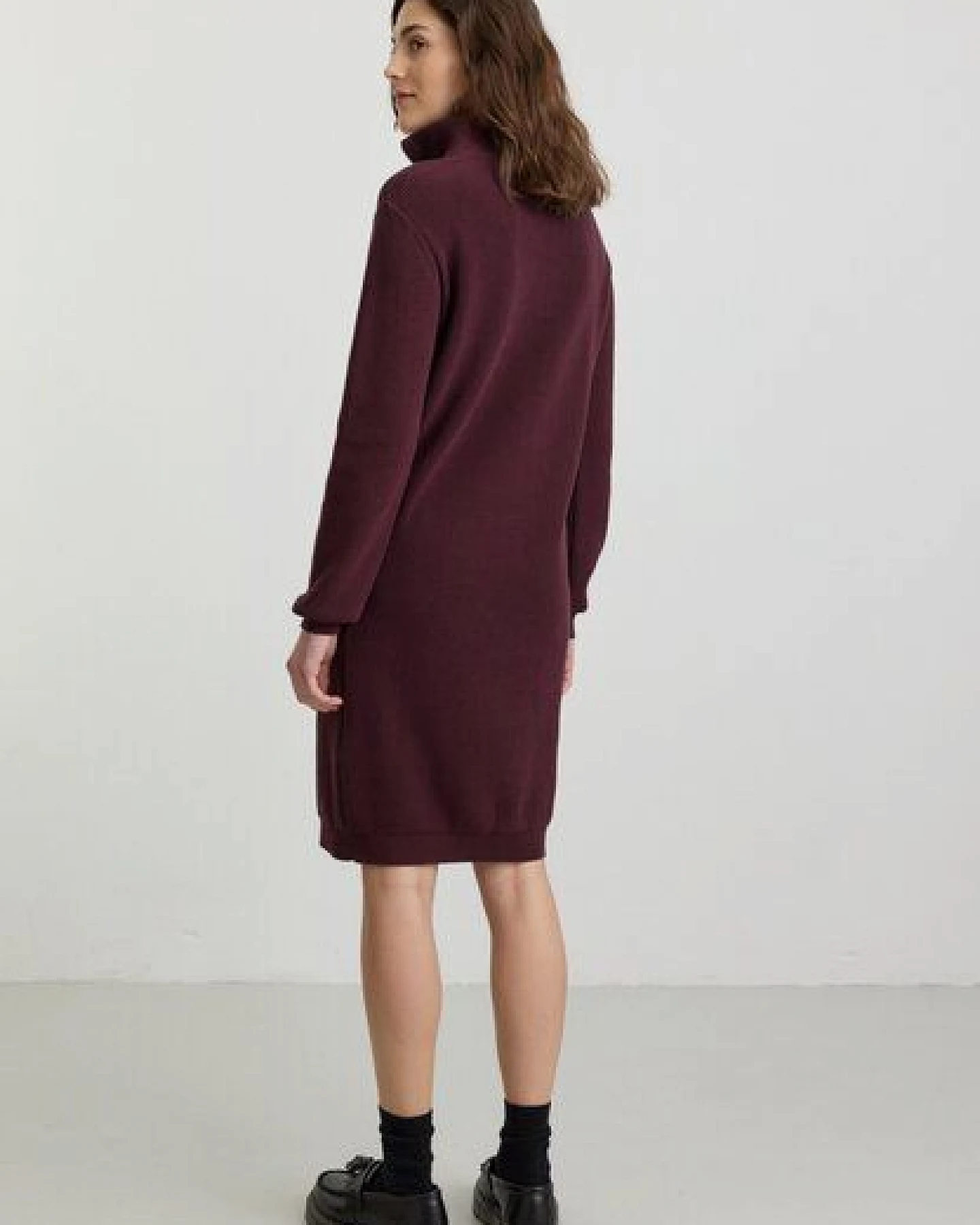 Damen Strickkleid aus Bio-Baumwolle - STELLERA - recolution – Ansicht 4