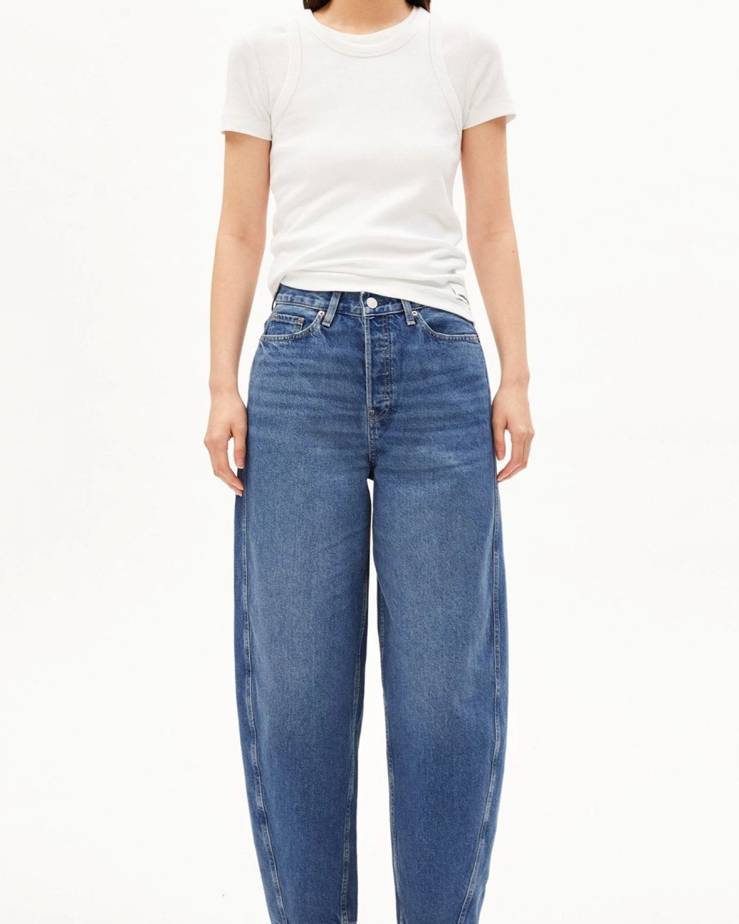 Jeans Barrel Leg Baarly Jean Crunchy – Ansicht 3