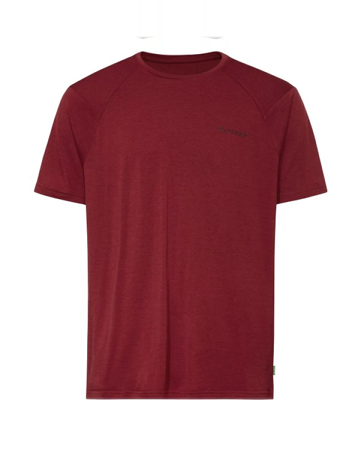 Vaude - Essential Wool T-Shirt - Merinoshirt Gr XXL rot