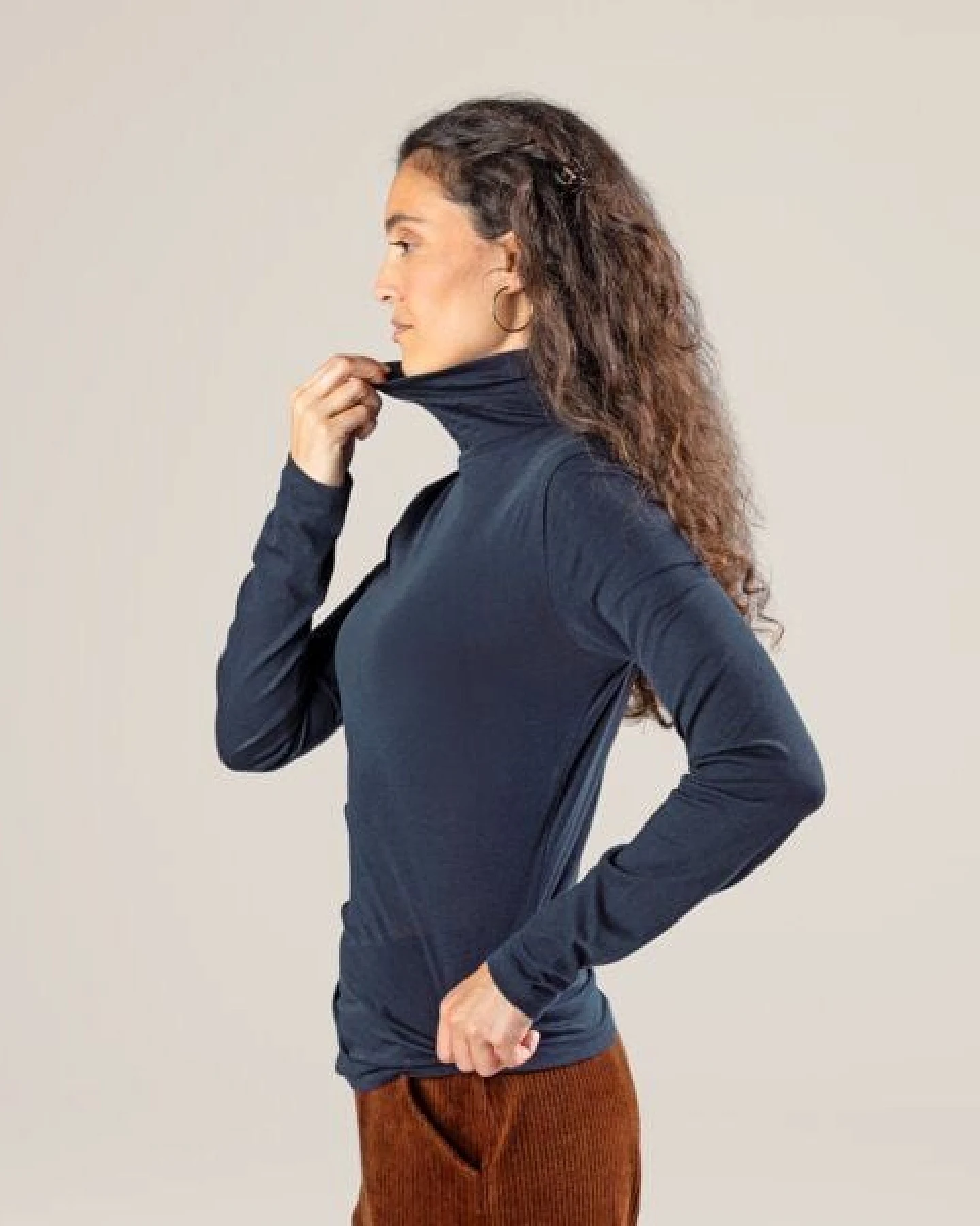 Living Crafts Rollkragen-Shirt - NIA – Ansicht 3