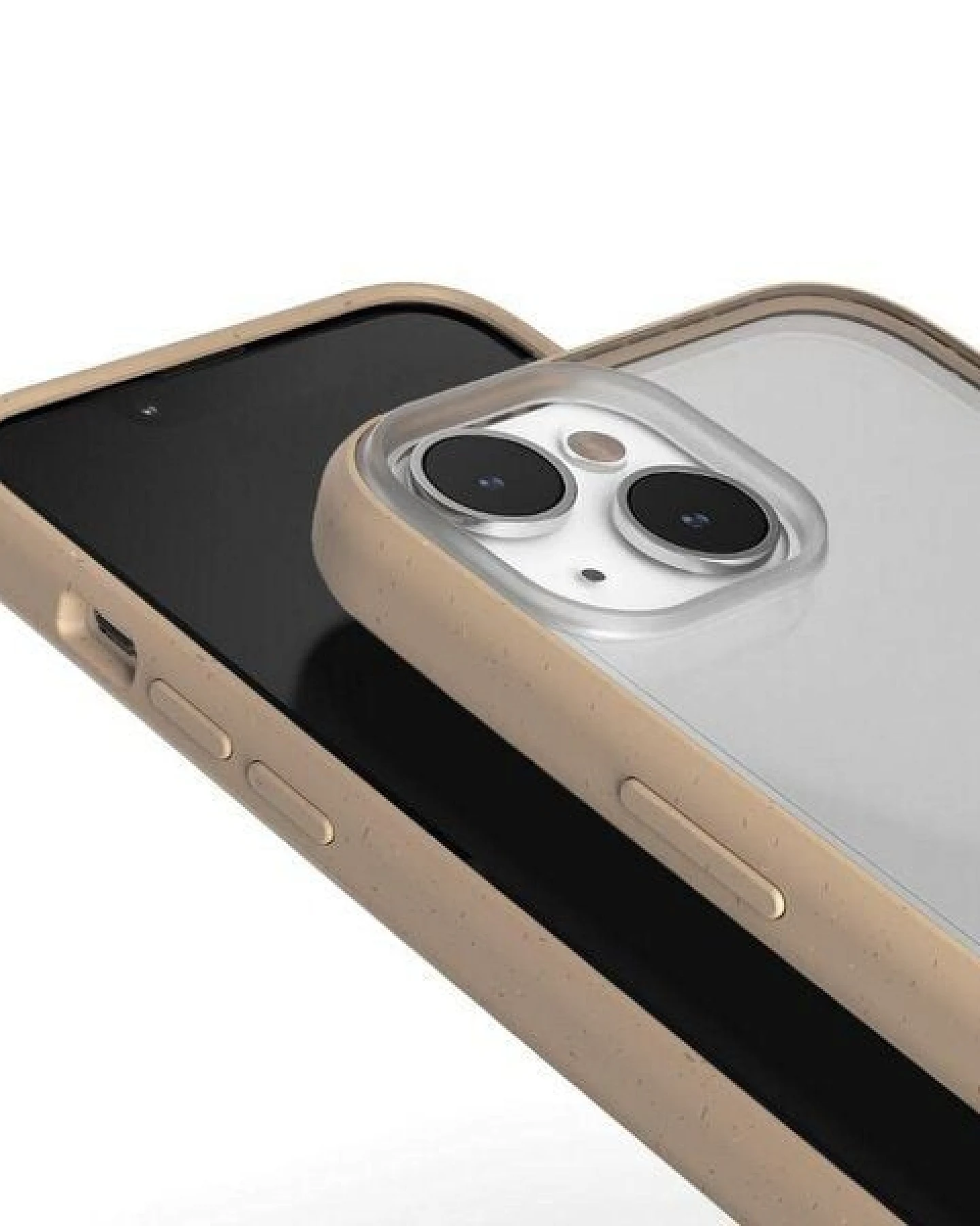 Clear Case - Durchsichtige iPhone Handyhülle von Woodcessories – Ansicht 3