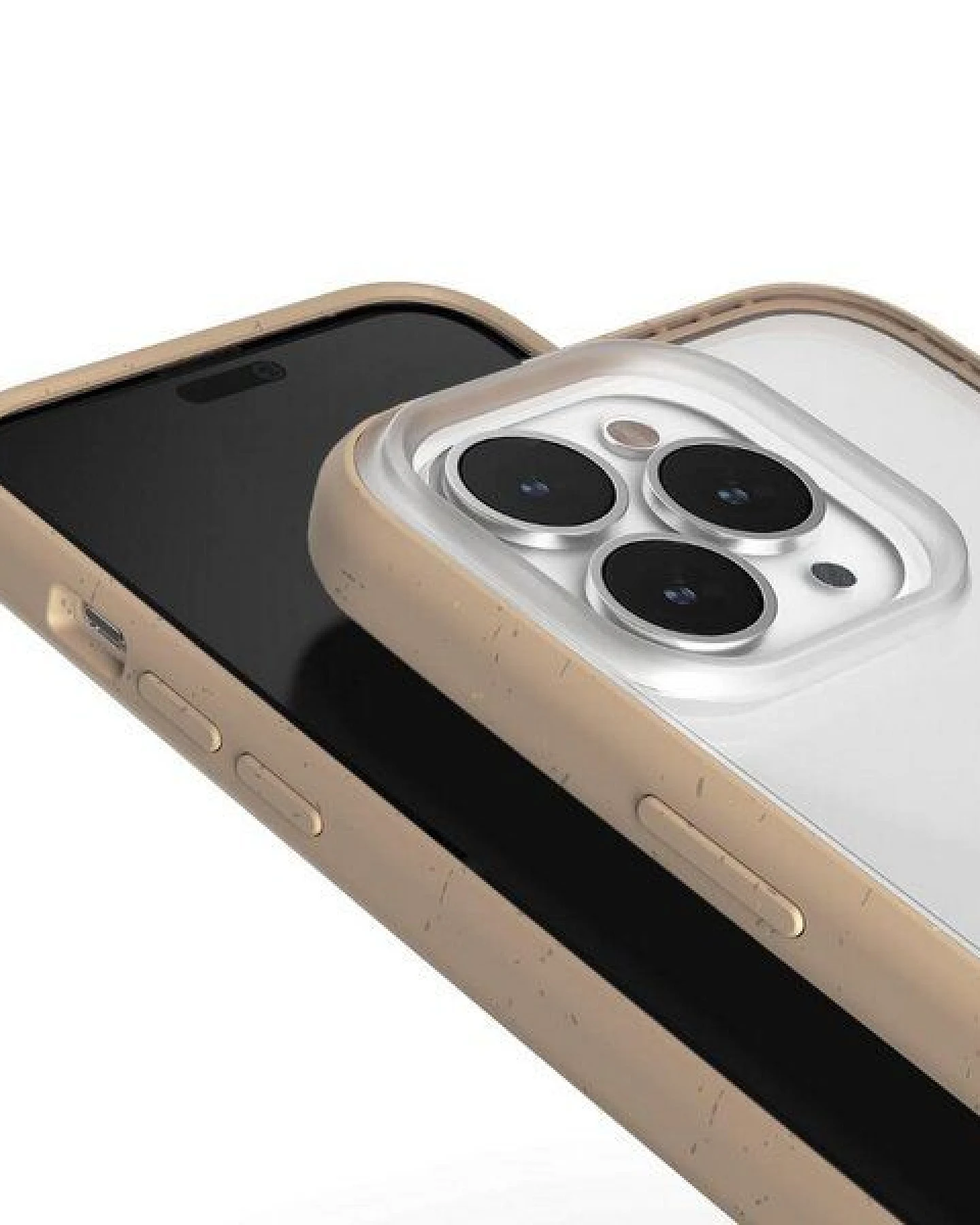 Clear Case - Durchsichtige iPhone Handyhülle von Woodcessories – Ansicht 3