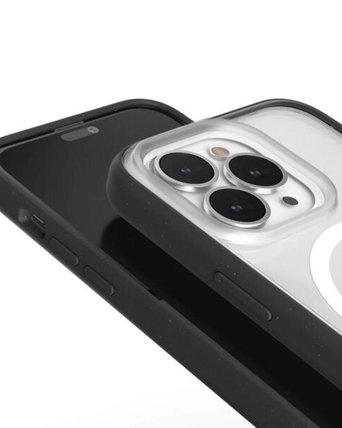 Woodcessories Clear Case MagSafe - Durchsichtige iPhone Handyhülle mit Magnet - nachhaltig – Ansicht 3