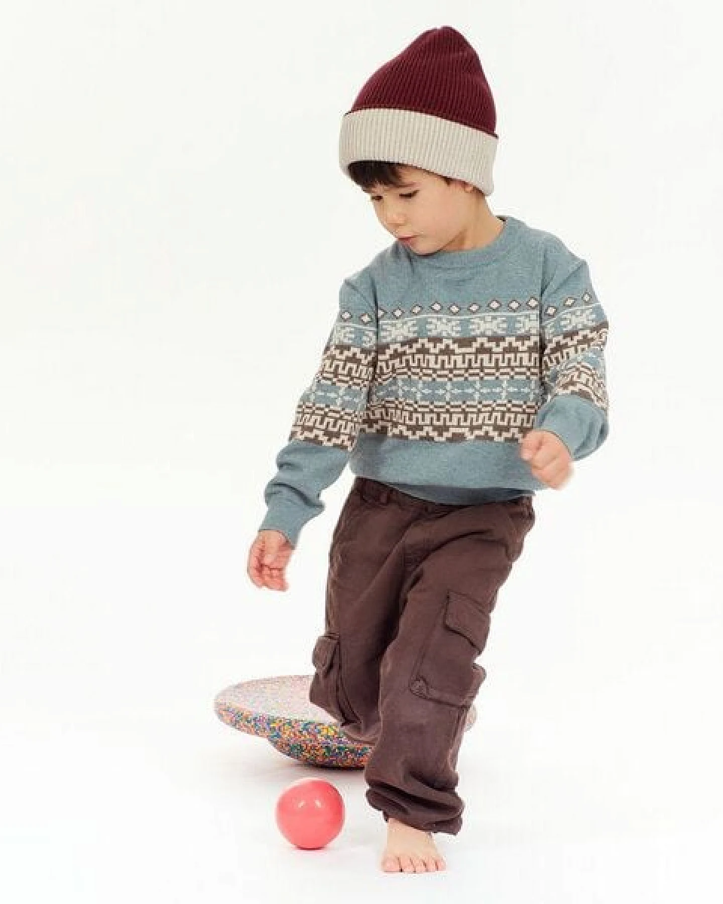 Sense Organics & friends in cooperation with GARY MASH Kinder Strickmütze aus Biobaumwolle – Ansicht 3