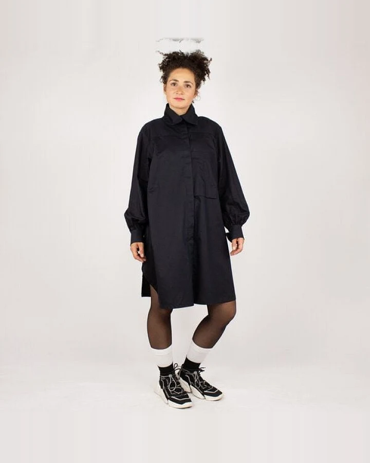 keijn Hemdbluse NOBUO Dark