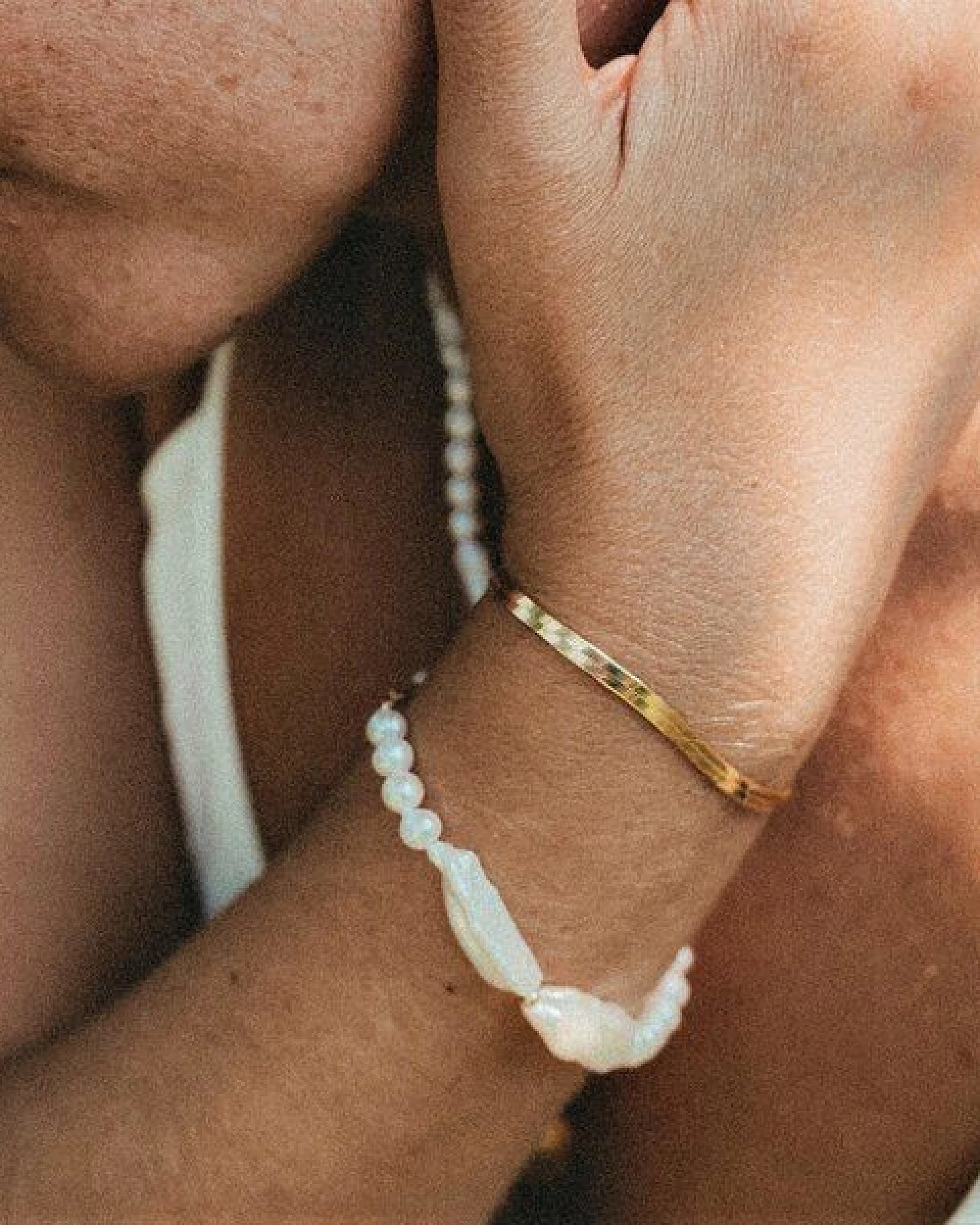 MOANINA Armband Sassari - 925 Silber/18k Gold Vermeil – Ansicht 4