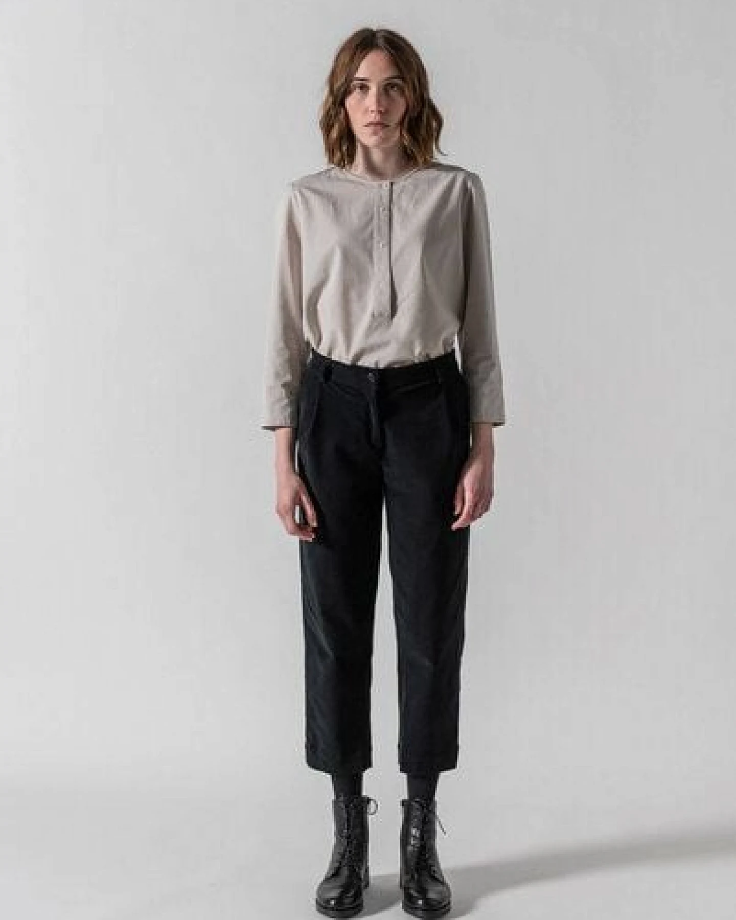 Grenz/gang Culottes MADELEINE CORD aus Biobaumwolle (kbA) – Ansicht 3