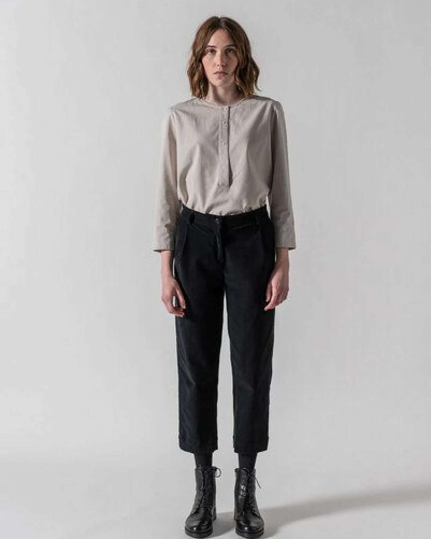 Grenz/gang Culottes MADELEINE CORD aus Biobaumwolle (kbA) – Ansicht 3