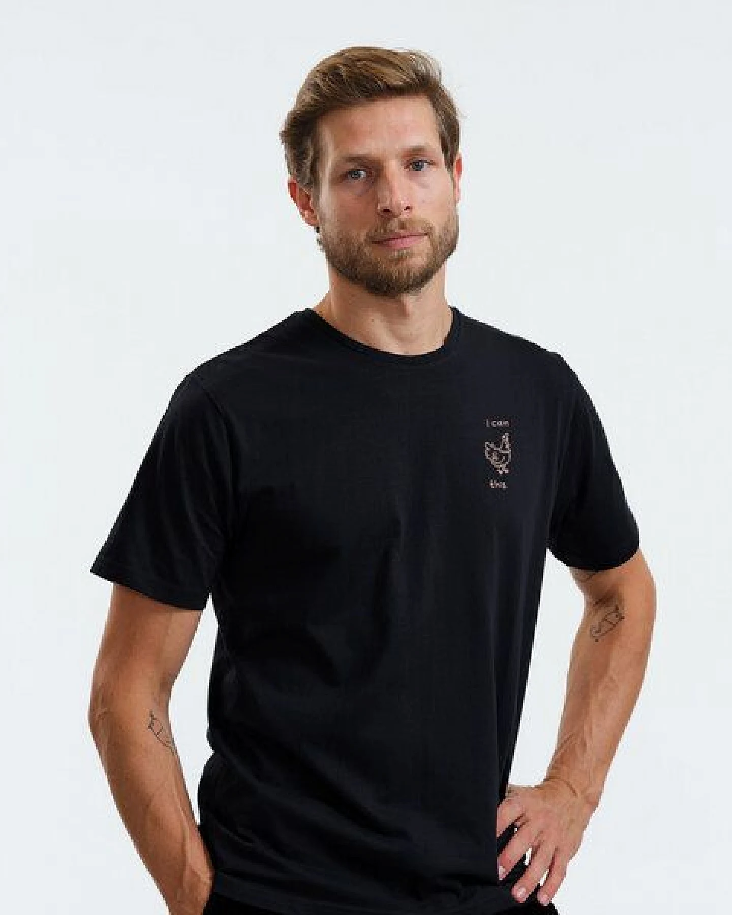 GARY MASH Shirt I can Hendl this Miniprint aus Biobaumwolle – Ansicht 4