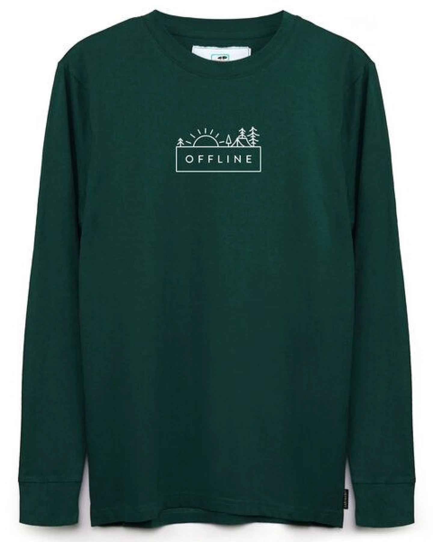 GARY MASH Herren Langarmshirt Offline aus Biobaumwolle – Ansicht 4