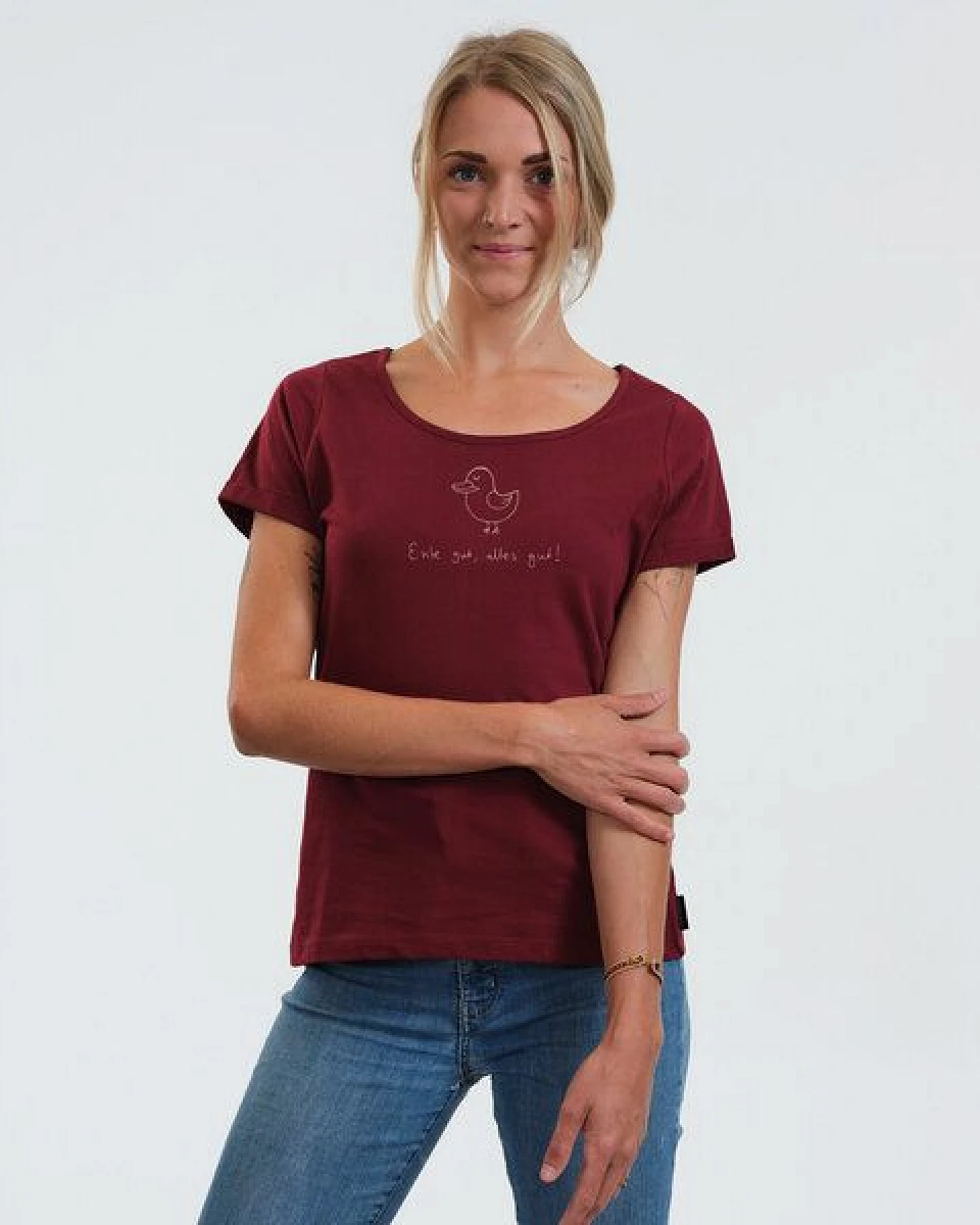 GARY MASH Shirt Taylor Ente gut, alles gut aus Biobaumwolle – Ansicht 2
