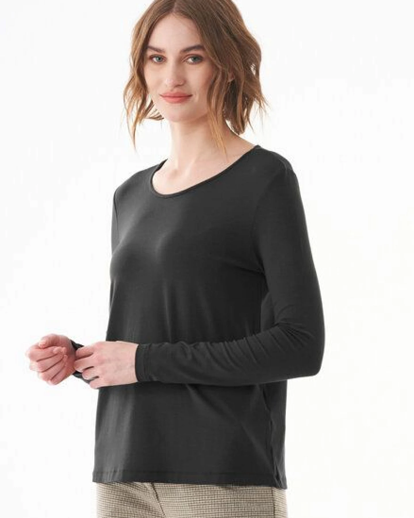 ORGANICATION Langarmshirt aus LENZING ECOVERO – Ansicht 3