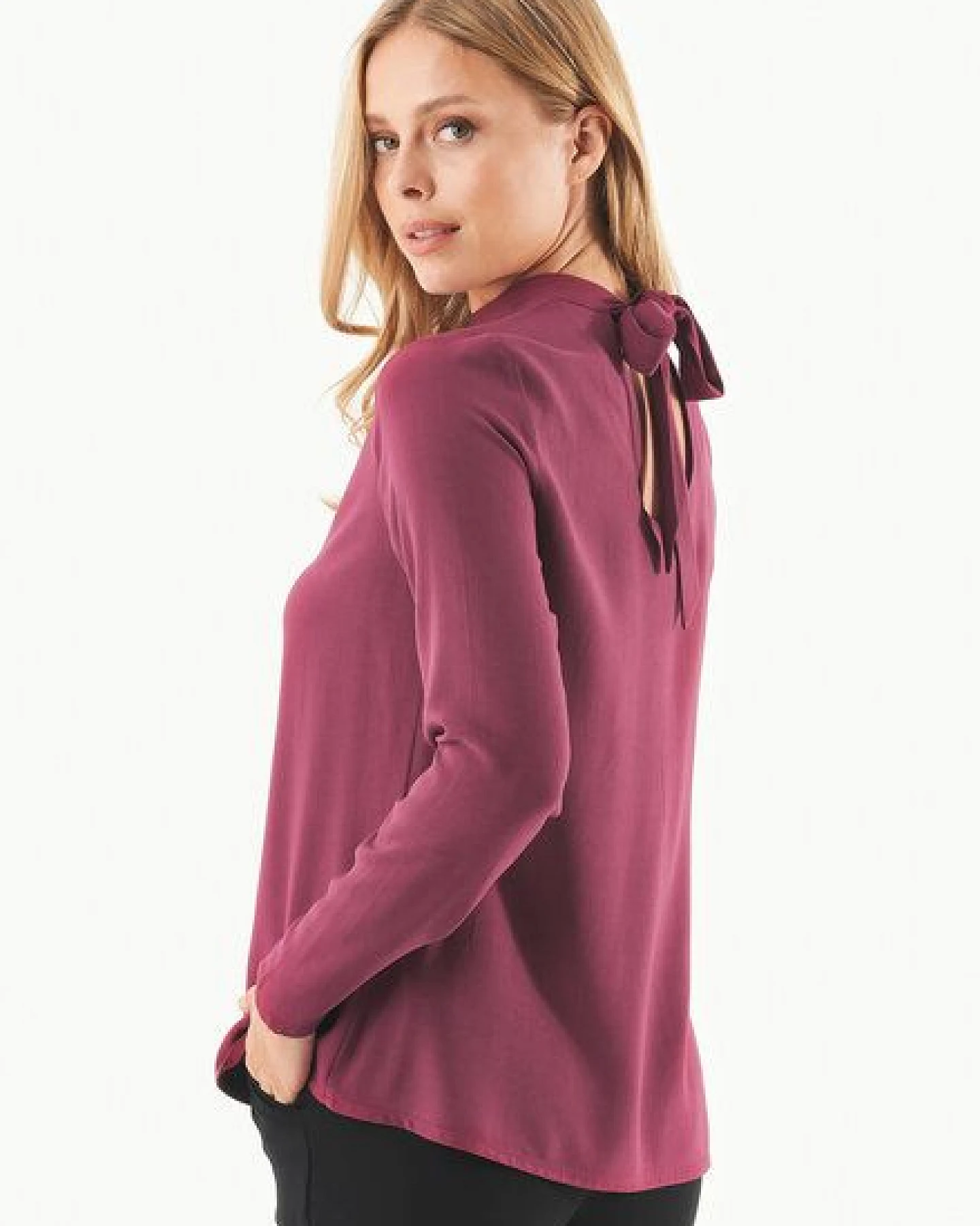 ORGANICATION Bluse aus LENZING ECOVERO – Ansicht 3