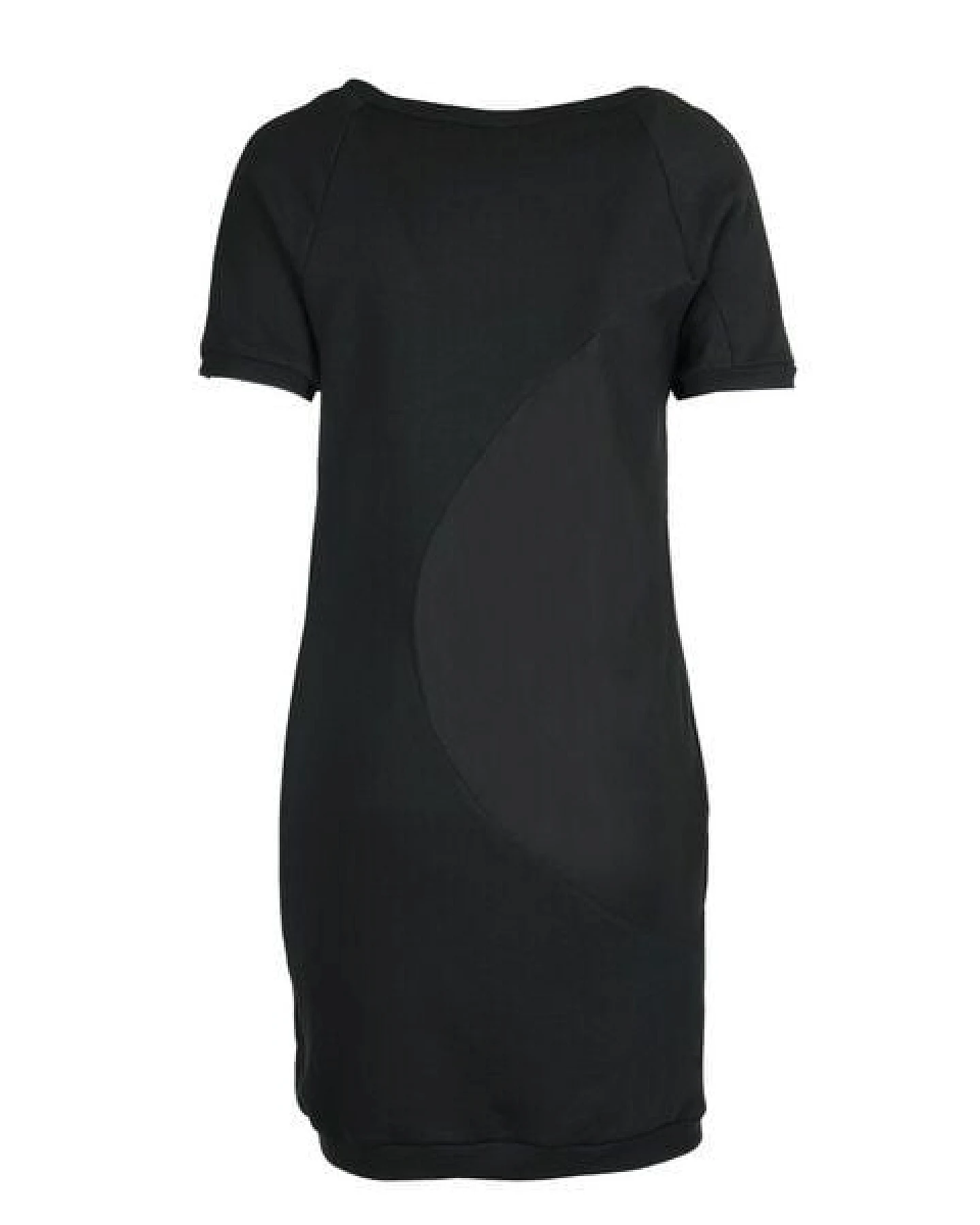 LASALINA UNIKAT- Warmes Kurzarmkleid aus Baumwolle & Tencel – Ansicht 2