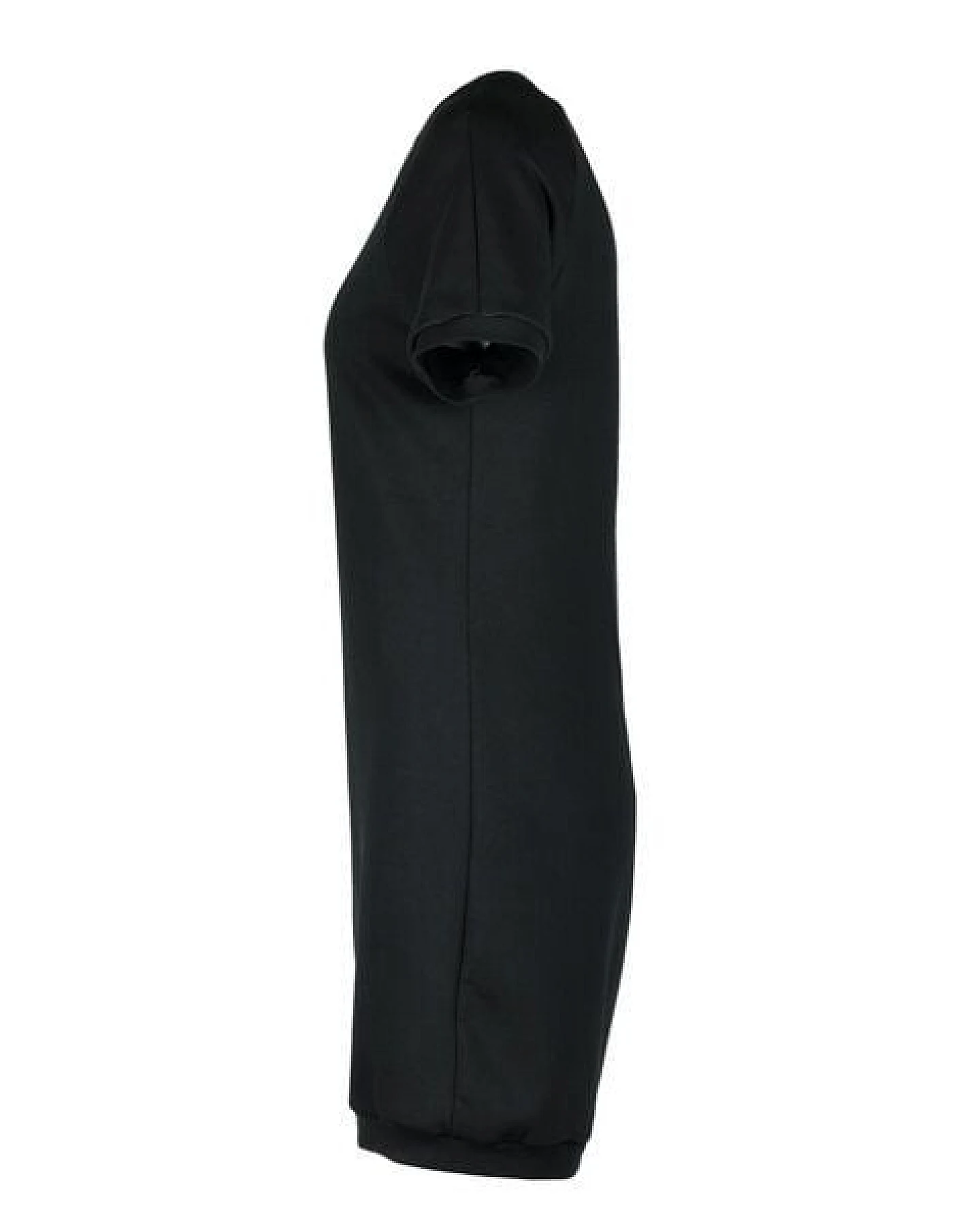 LASALINA UNIKAT- Warmes Kurzarmkleid aus Baumwolle & Tencel – Ansicht 3