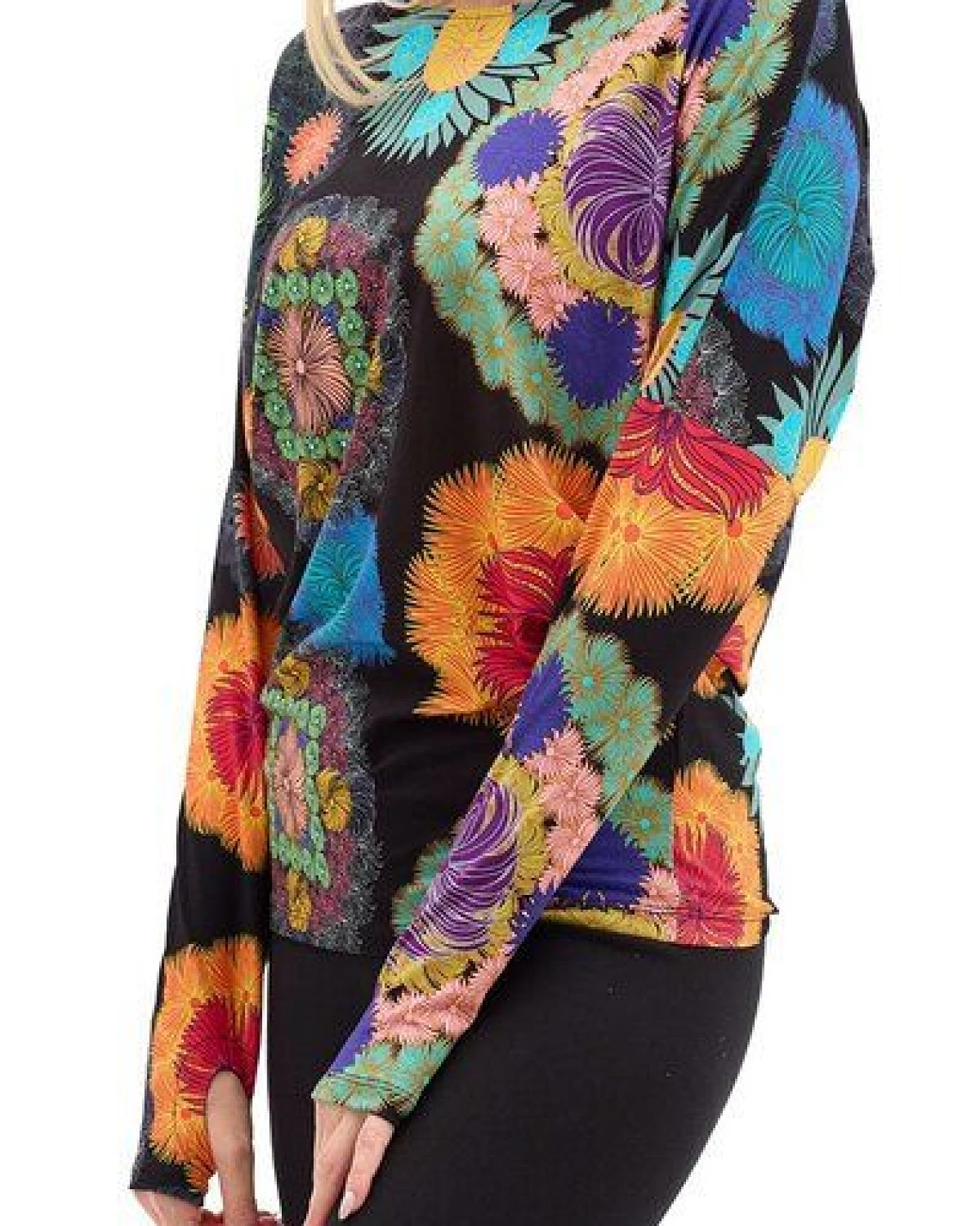 KOKOworld Damen Bluse BE MY VALENTINE HARMONY aus Viskose EcoVero – Ansicht 2