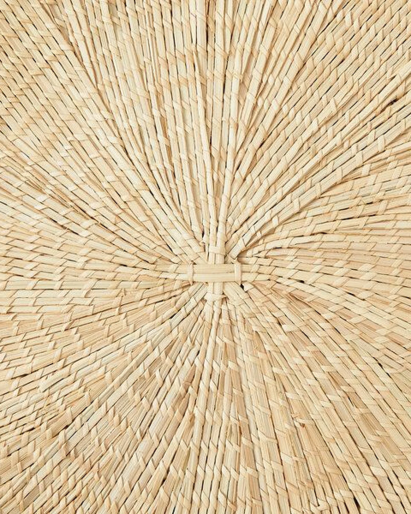 By Native Wanddeko Mittlerer Sonnenteller aus Palmfaser, handgeflochten – Ansicht 3