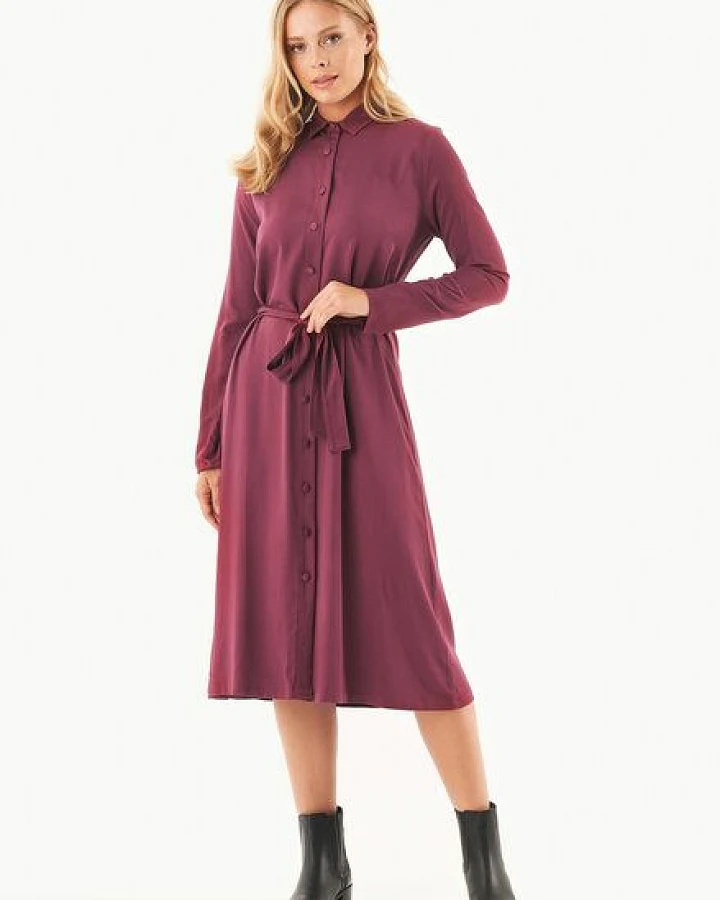 ORGANICATION Hemdblusenkleid aus LENZING ECOVERO