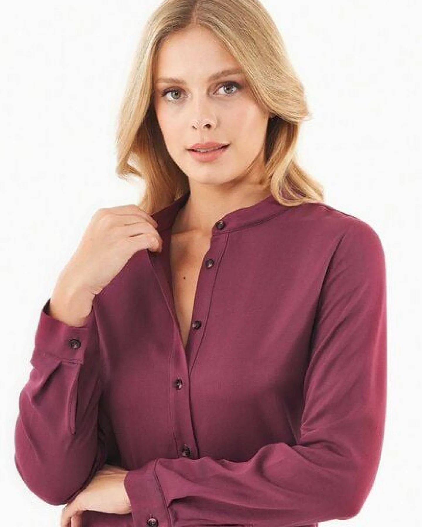 ORGANICATION Bluse aus LENZING ECOVERO – Ansicht 4
