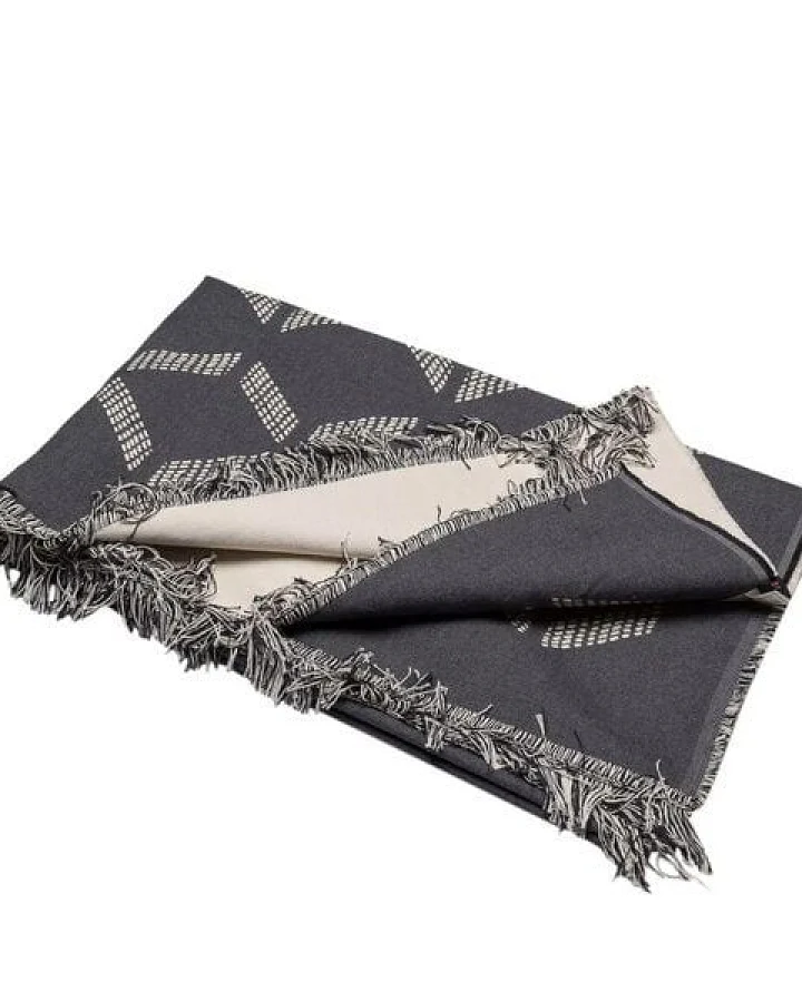 David Fussenegger Teppich „Boho“ mit Fransen aus Recycling-Baumwolle