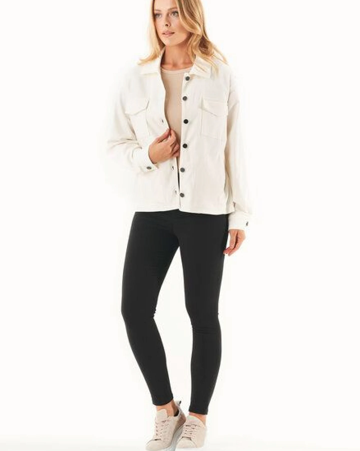 ORGANICATION Jacke aus TENCEL Lyocell und Bio-Baumwolle – Ansicht 2