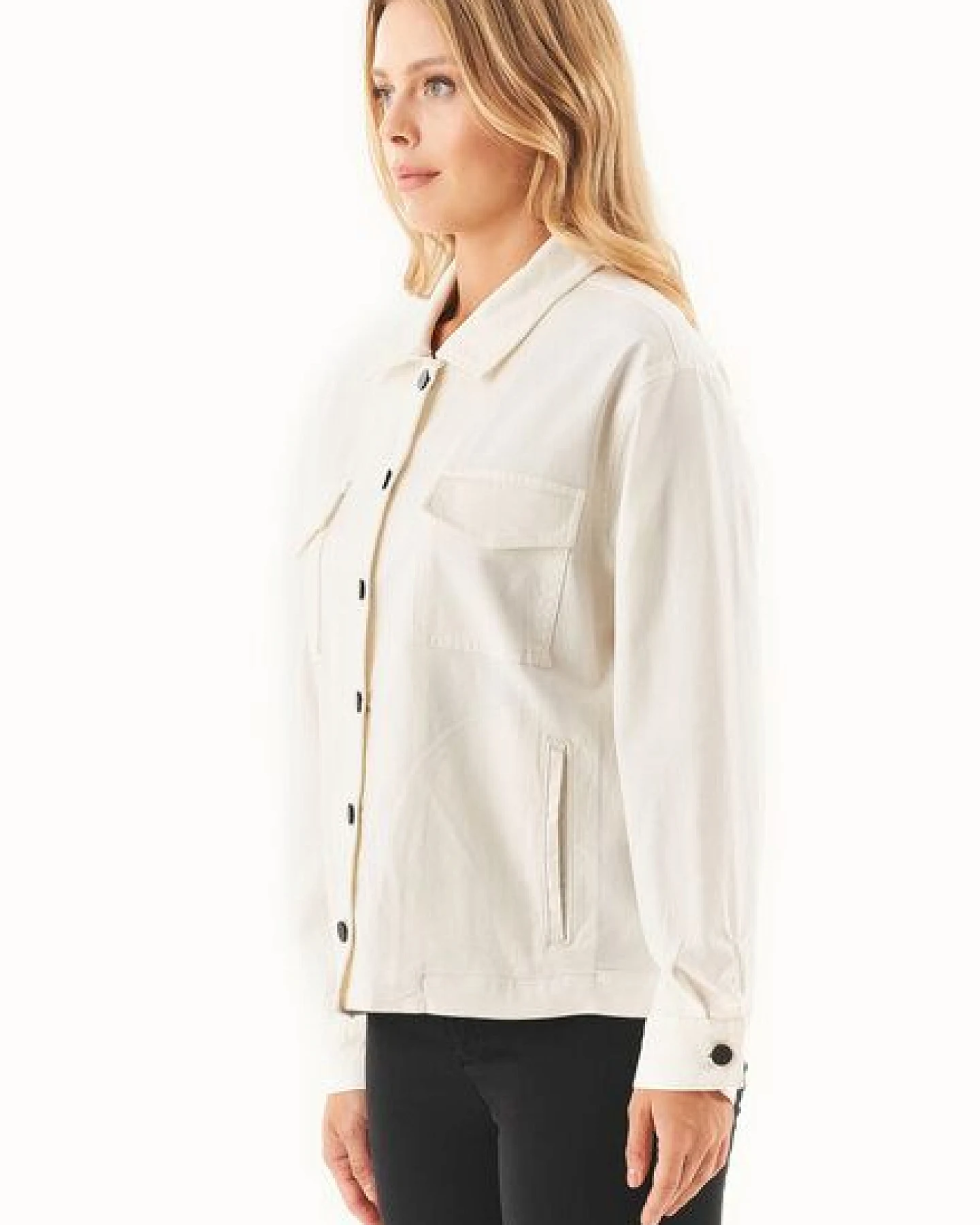 ORGANICATION Jacke aus TENCEL Lyocell und Bio-Baumwolle – Ansicht 3