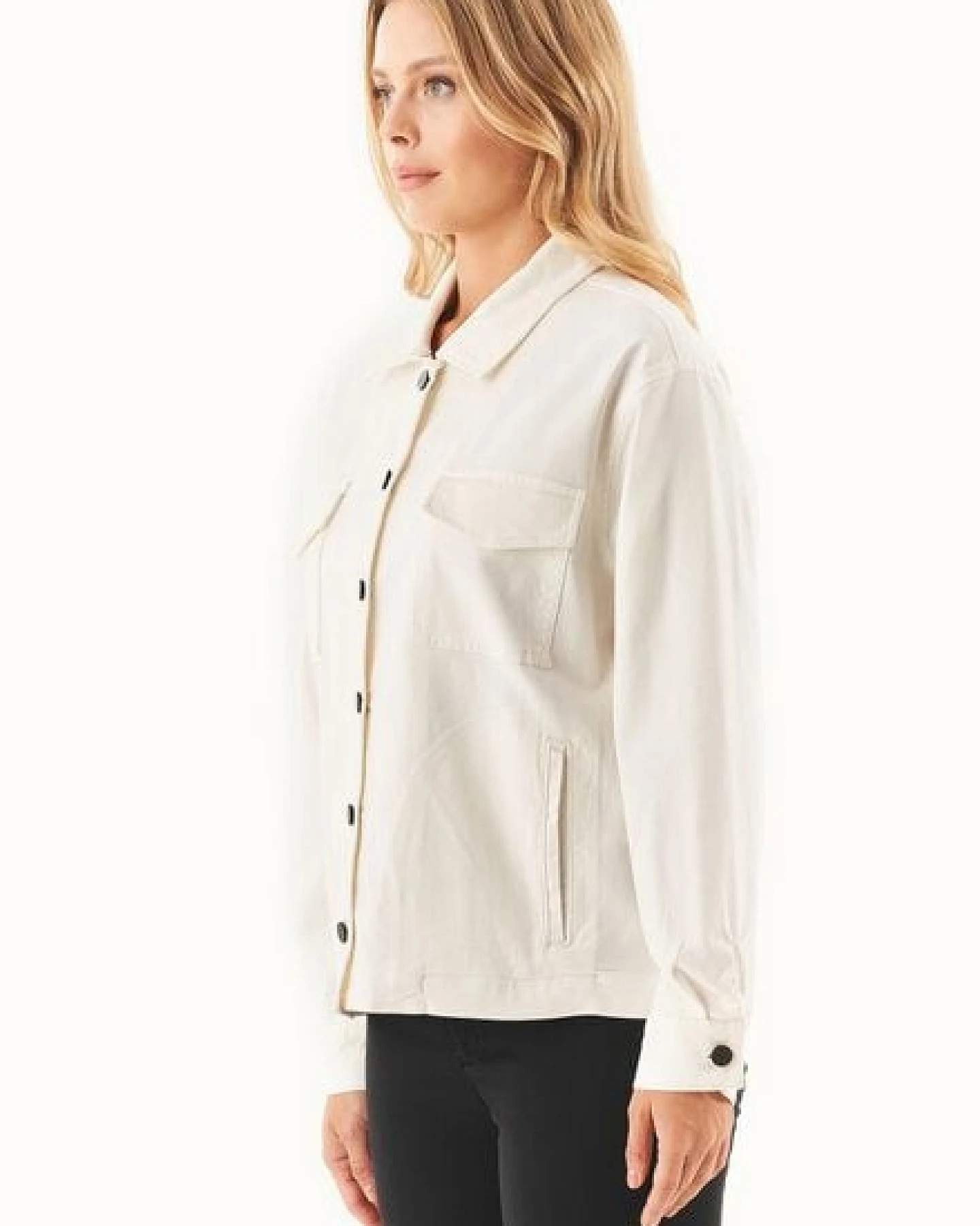 ORGANICATION Jacke aus TENCEL Lyocell und Bio-Baumwolle – Ansicht 3