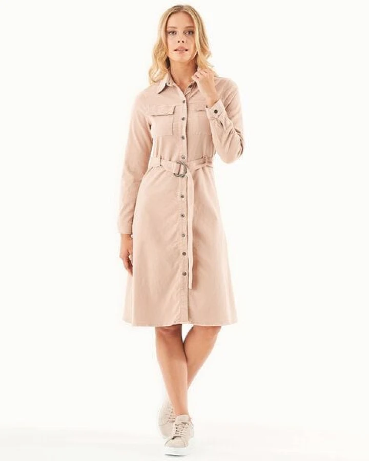 ORGANICATION Hemdblusenkleid aus TENCEL Lyocell und Bio-Baumwolle