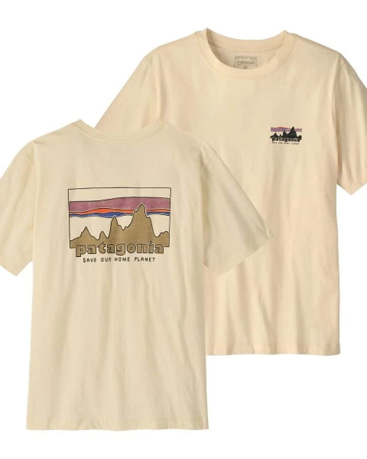 Patagonia - 73 Skyline T-Shirt - T-Shirt Gr S beige