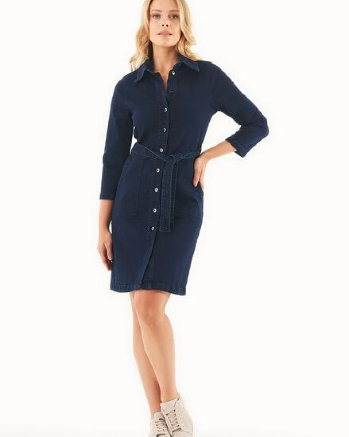 ORGANICATION Jeanskleid aus Bio-Baumwolle