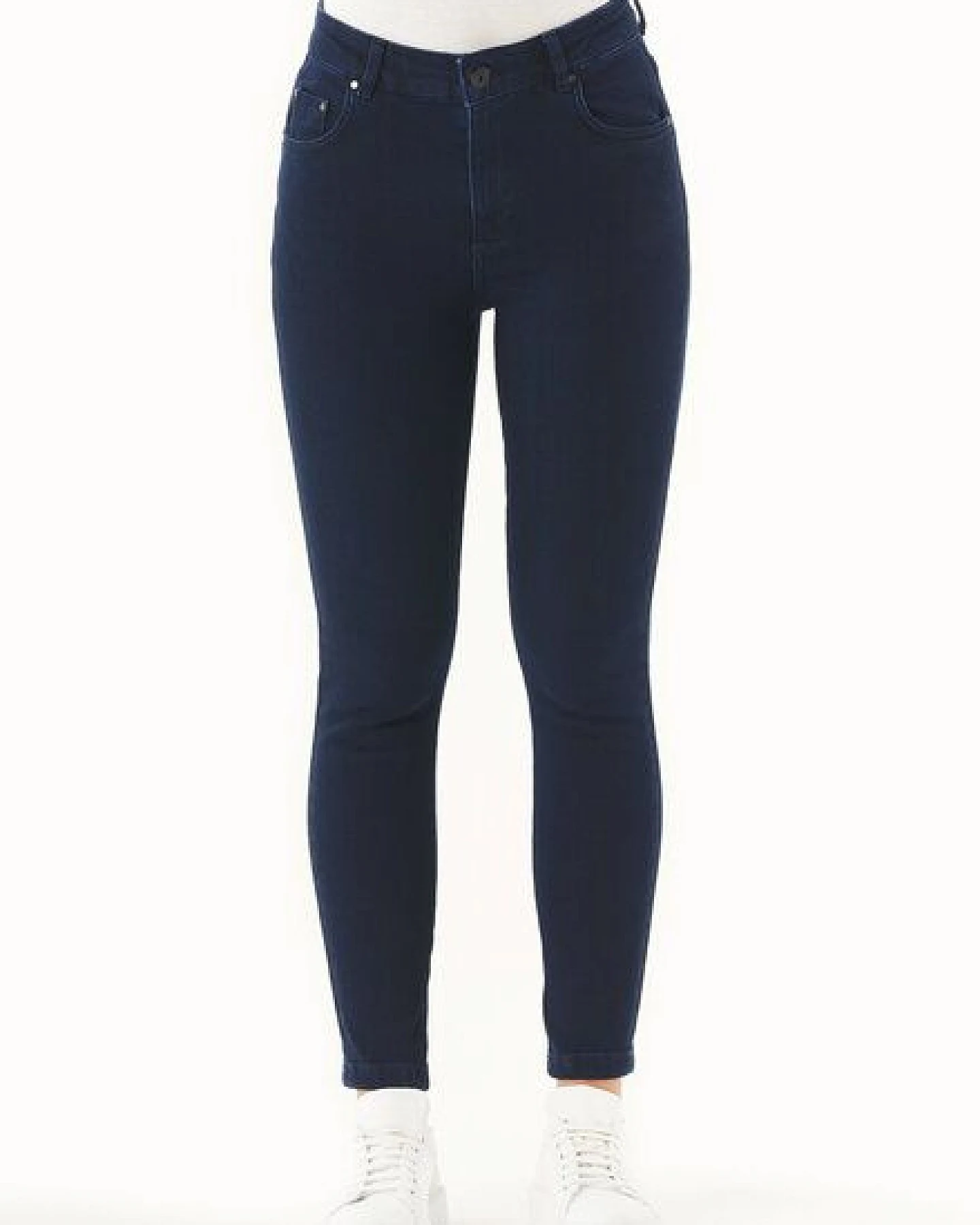 ORGANICATION High Waist Skinny Jeans aus Bio-Baumwolle – Ansicht 4