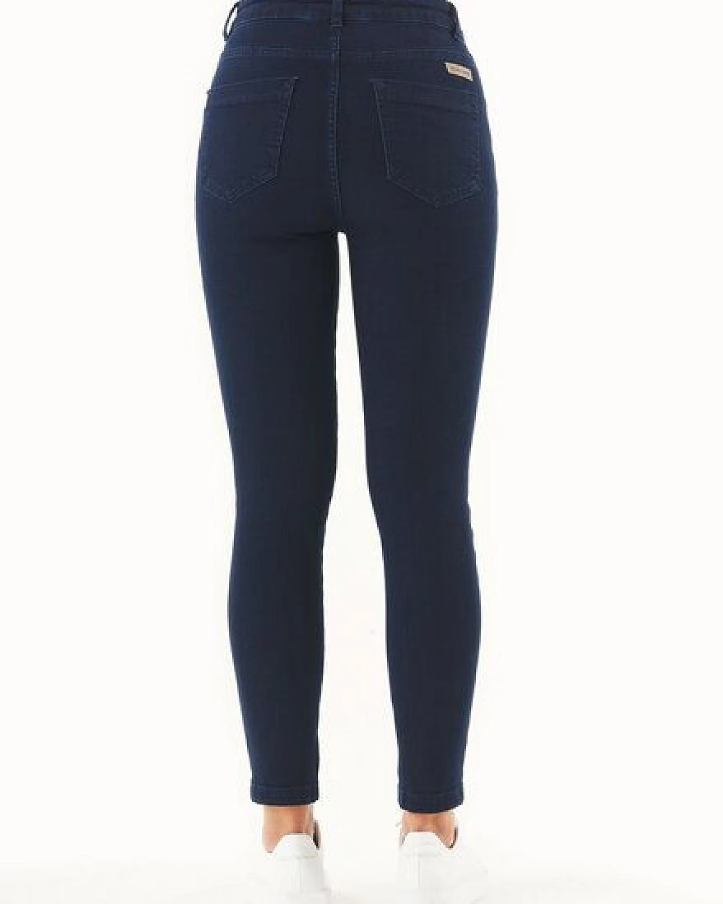 ORGANICATION High Waist Skinny Jeans aus Bio-Baumwolle – Ansicht 3