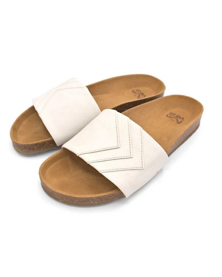 Fünve Vegane Slides mit Fußbett