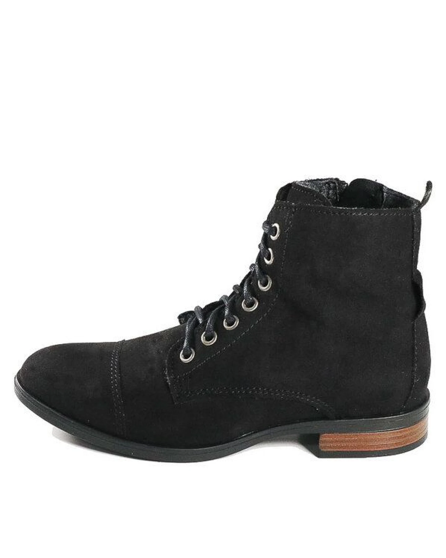 Fairticken Gefütterte Damen Stiefel MAIRAN in Wildlederoptik – Ansicht 4