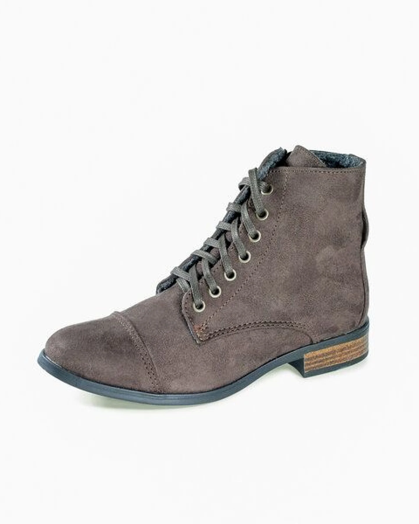 Fairticken Gefütterte Damen Stiefel MAIRAN in Wildlederoptik – Ansicht 2