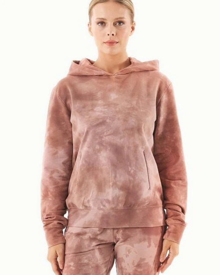 ORGANICATION Tie-Dye Sweathoodie aus Bio-Baumwolle