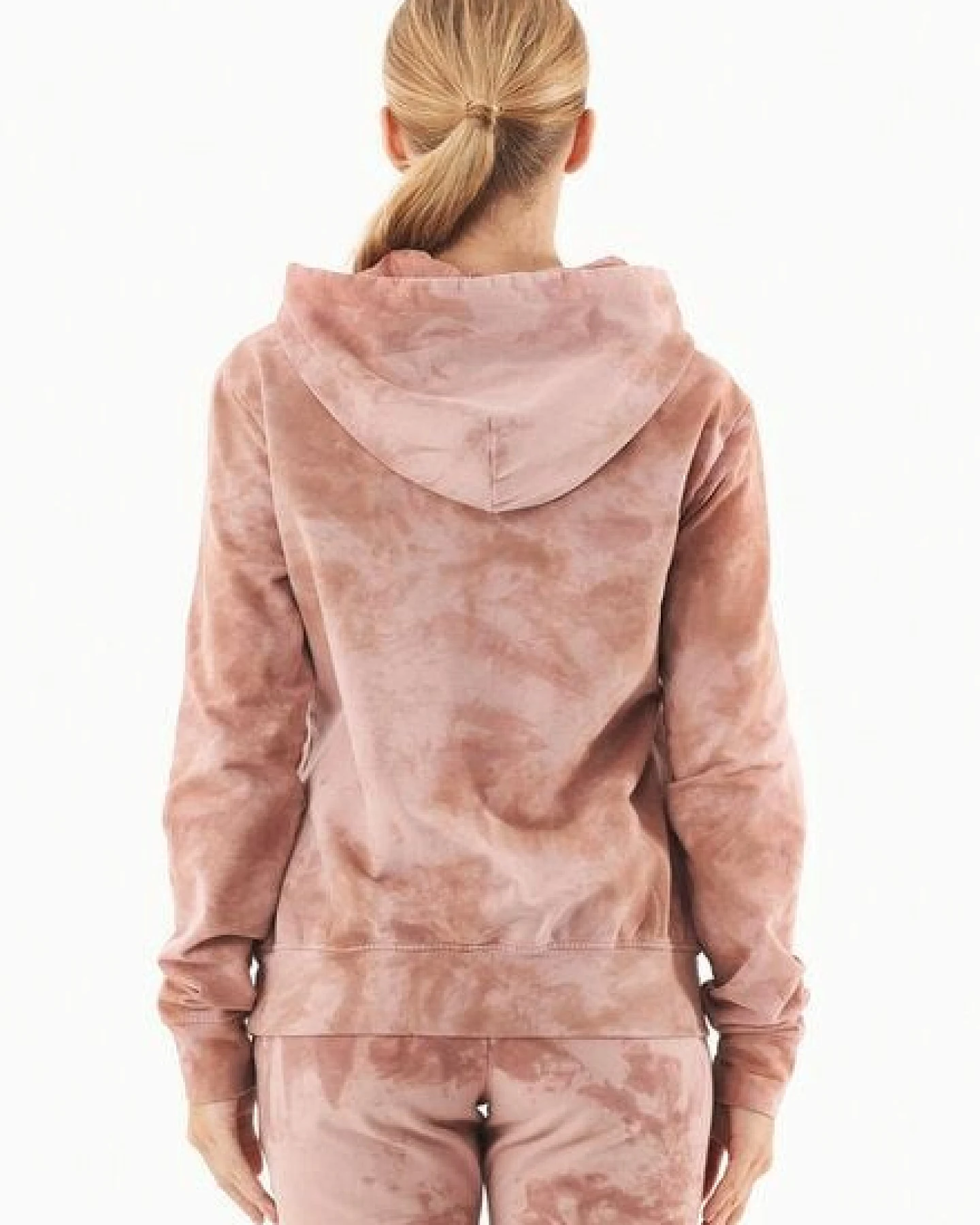 ORGANICATION Tie-Dye Sweathoodie aus Bio-Baumwolle – Ansicht 4