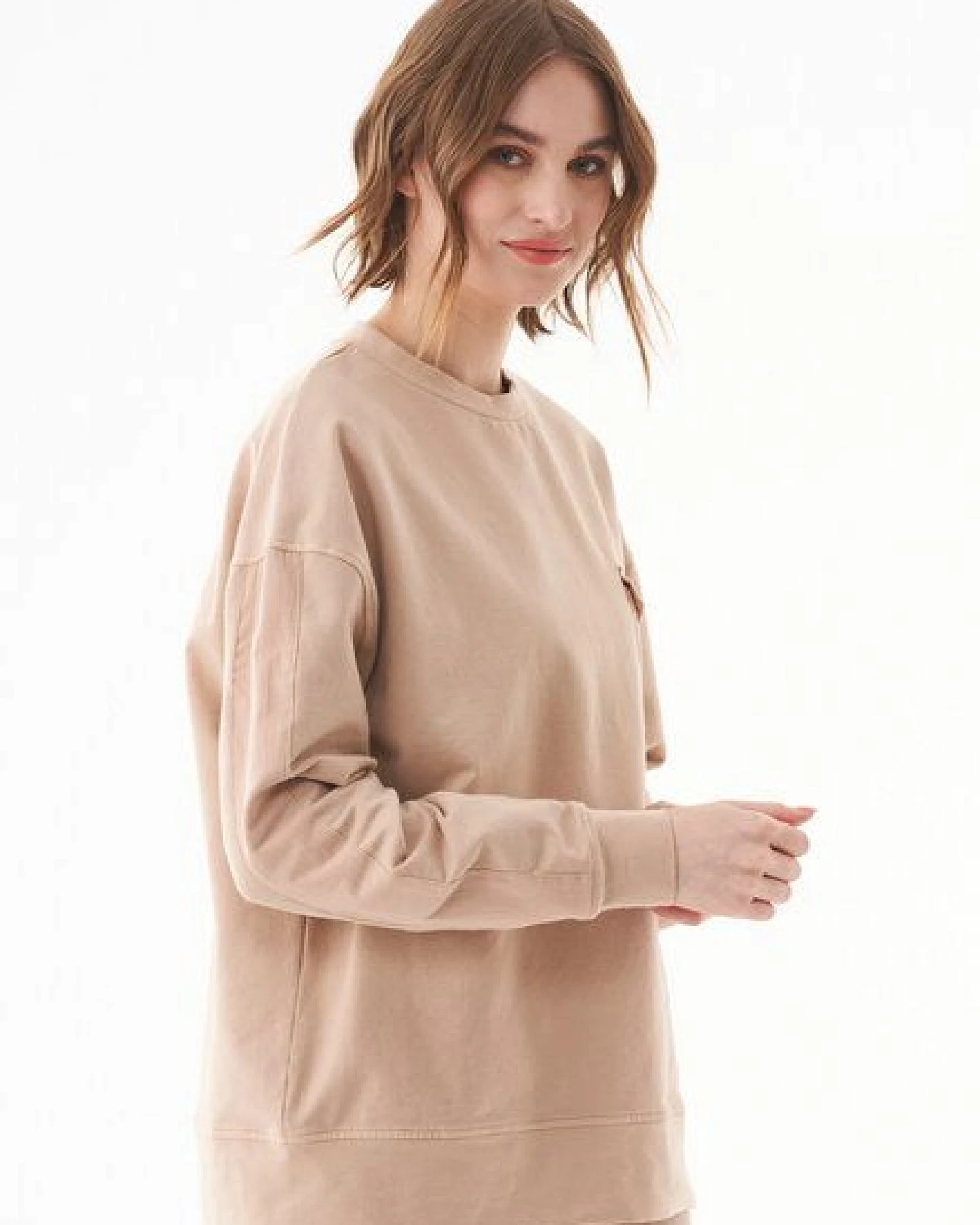 ORGANICATION Sweatshirt aus Bio-Baumwolle – Ansicht 3