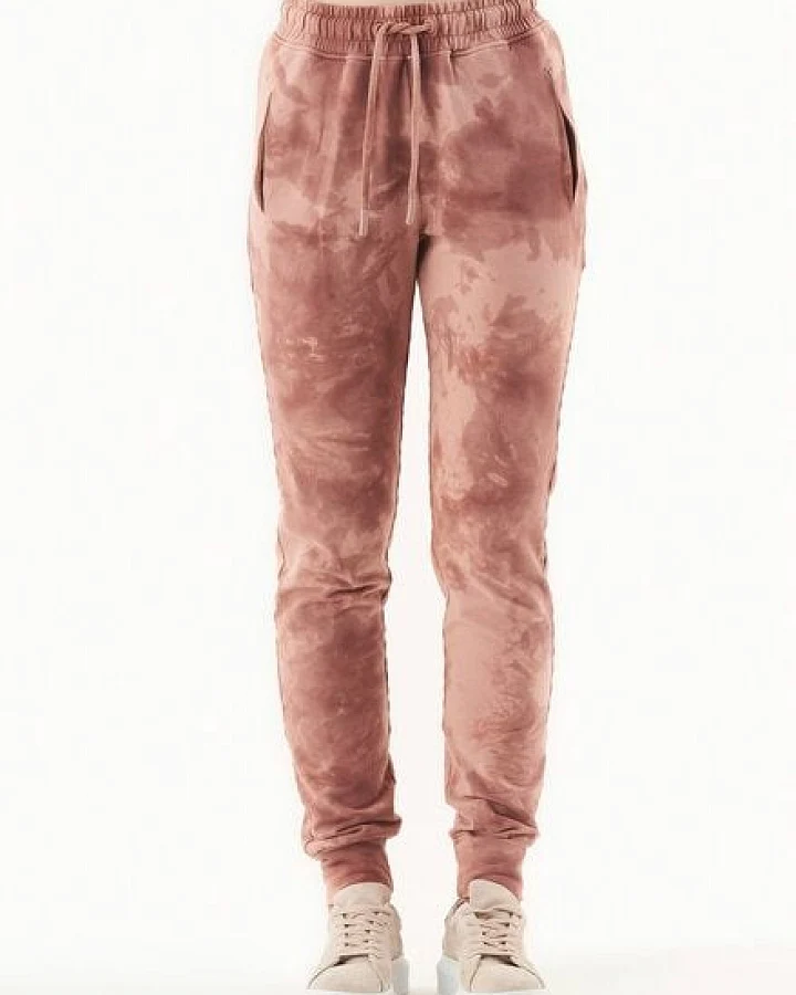 ORGANICATION Tie-Dye Sweathose aus Bio-Baumwolle