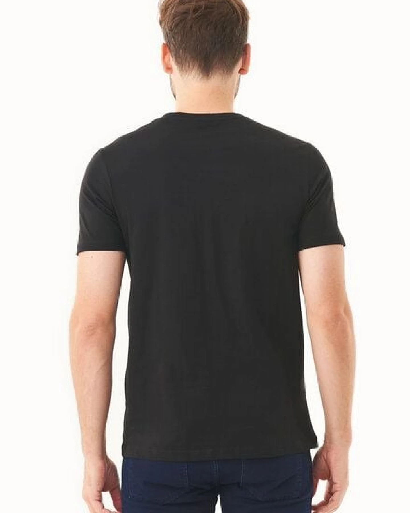 ORGANICATION T-Shirt aus Bio-Baumwolle mit Ski-Print – Ansicht 4