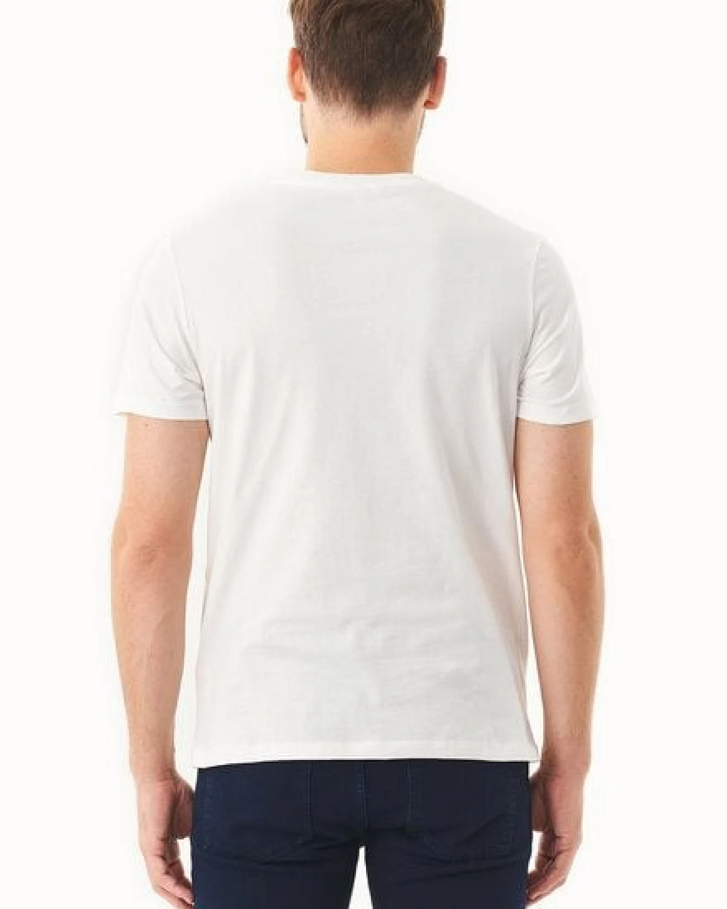 ORGANICATION T-Shirt aus Bio-Baumwolle mit Kompass-Print – Ansicht 4