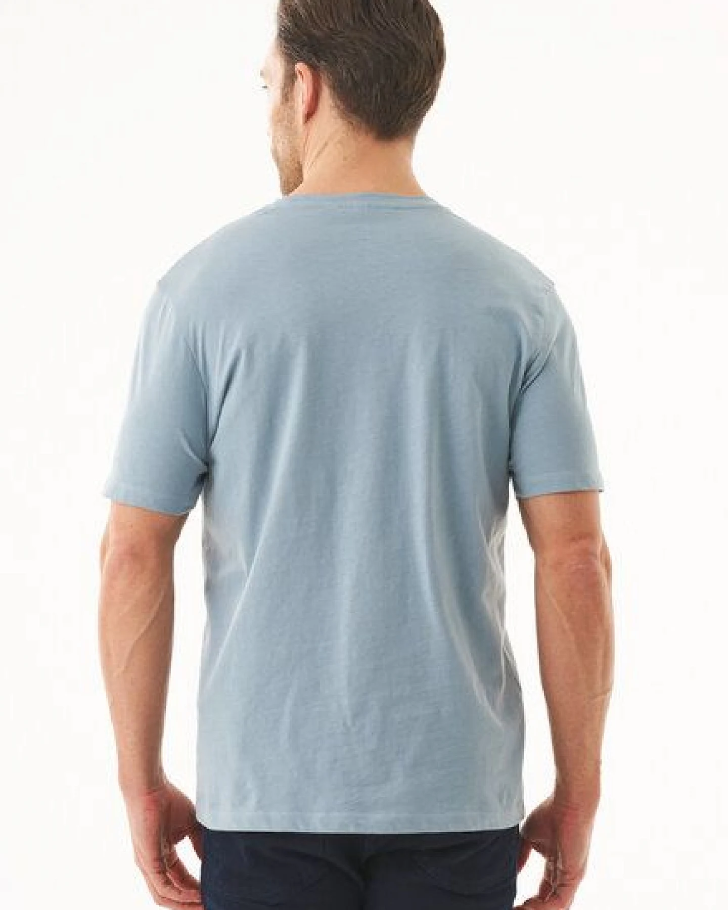 ORGANICATION T-Shirt aus Bio-Baumwolle mit Kompass-Print – Ansicht 3