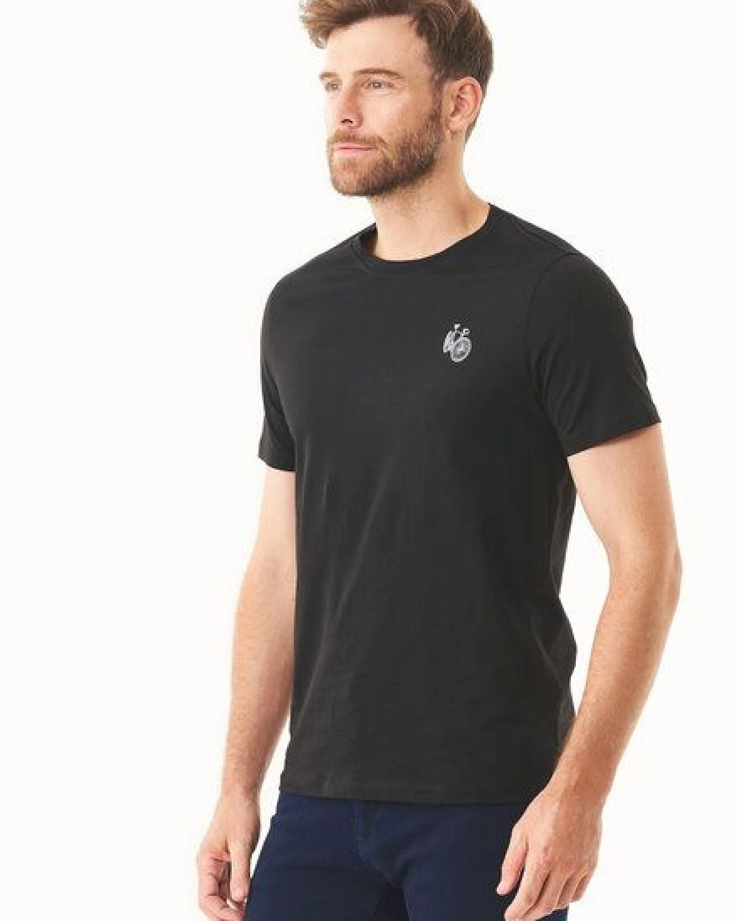 ORGANICATION T-Shirt aus Bio-Baumwolle mit Fahrrad-Print – Ansicht 4